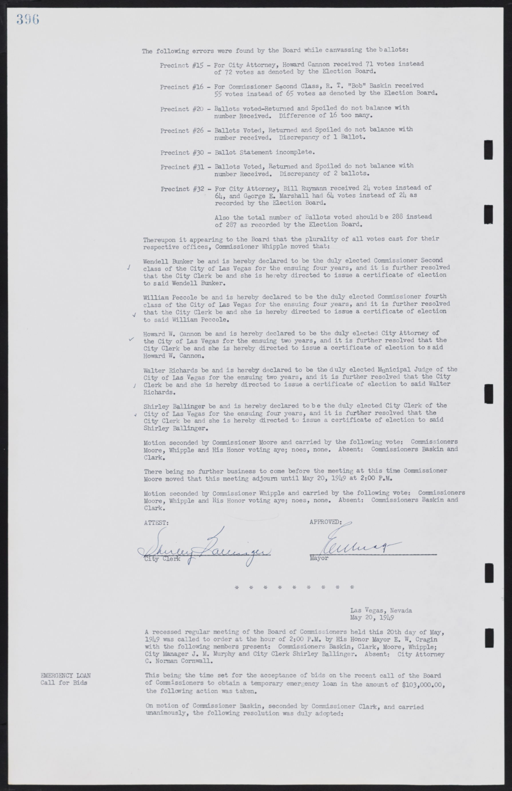 Las Vegas City Commission Minutes, January 7, 1947 to October 26, 1949, lvc000006-426