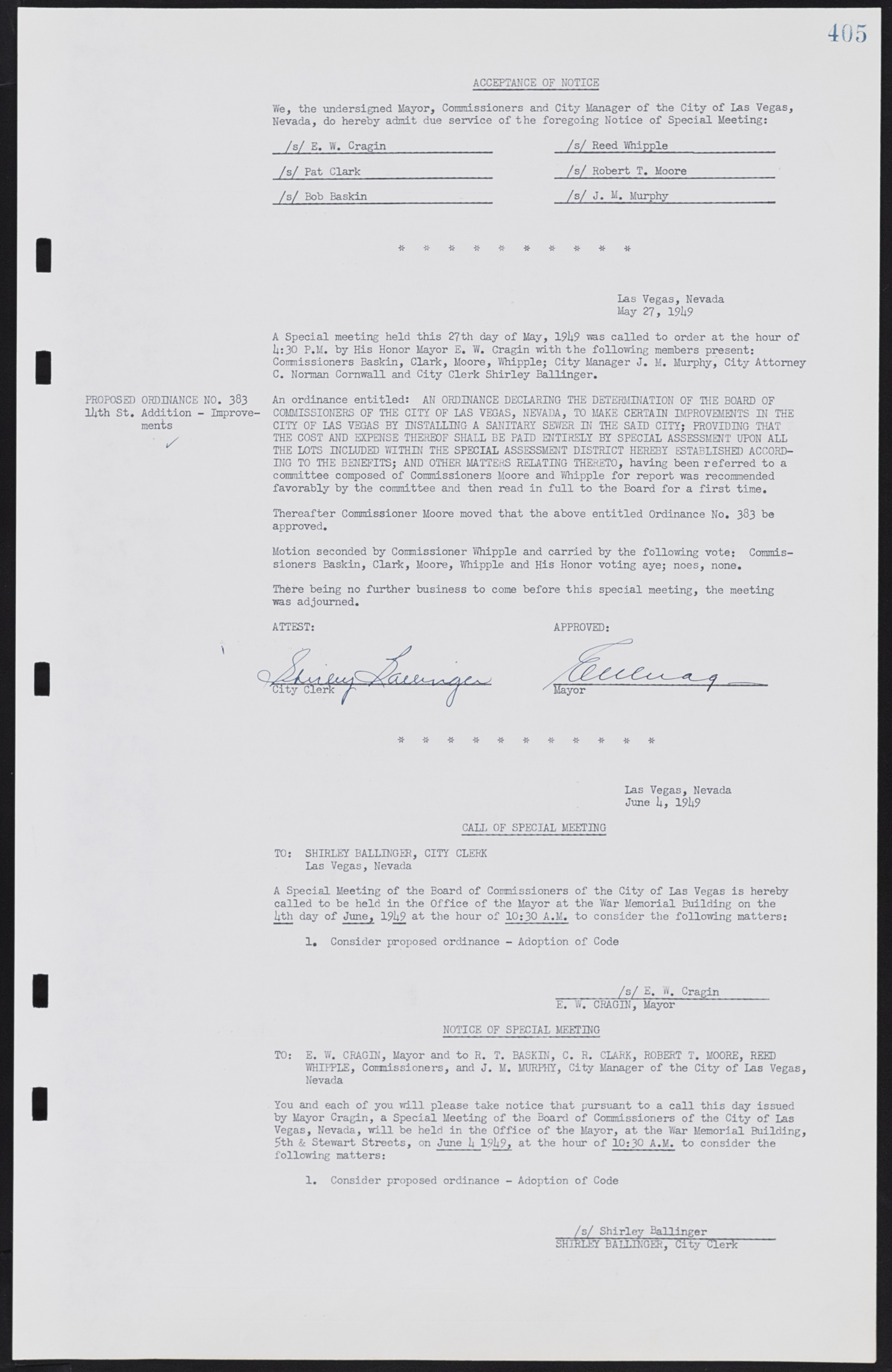 Las Vegas City Commission Minutes, January 7, 1947 to October 26, 1949, lvc000006-435