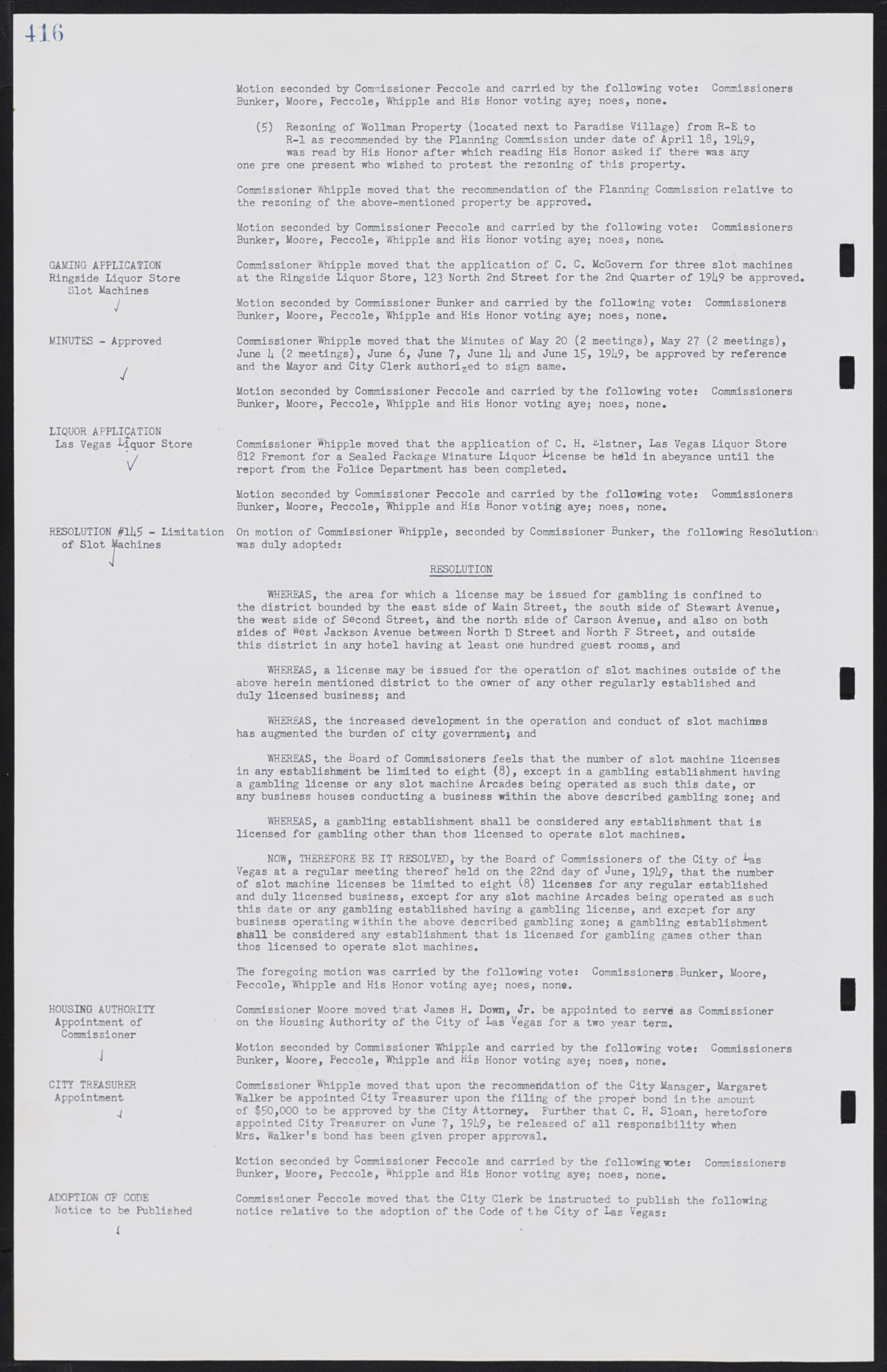 Las Vegas City Commission Minutes, January 7, 1947 to October 26, 1949, lvc000006-446