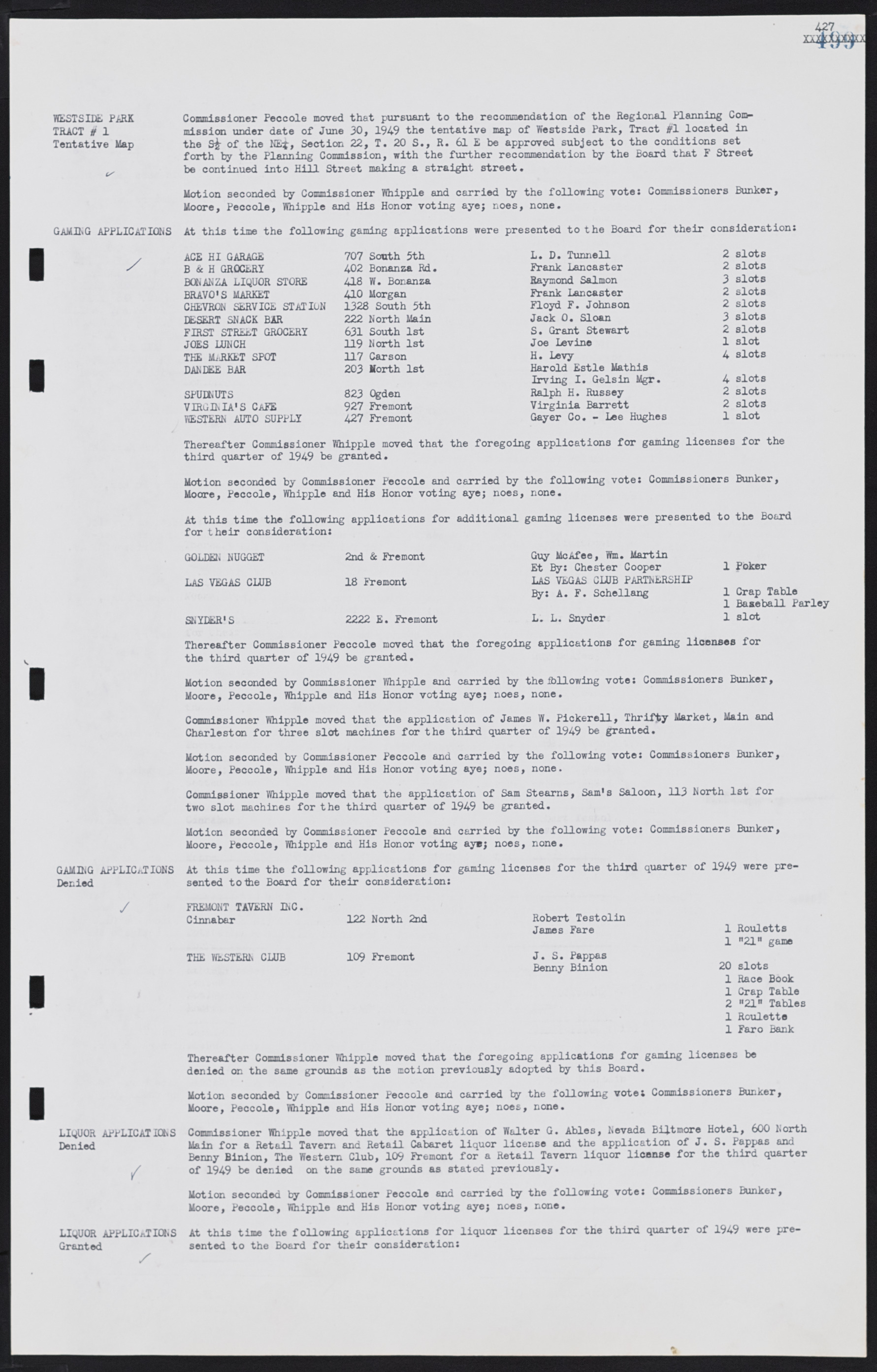 Las Vegas City Commission Minutes, January 7, 1947 to October 26, 1949, lvc000006-459