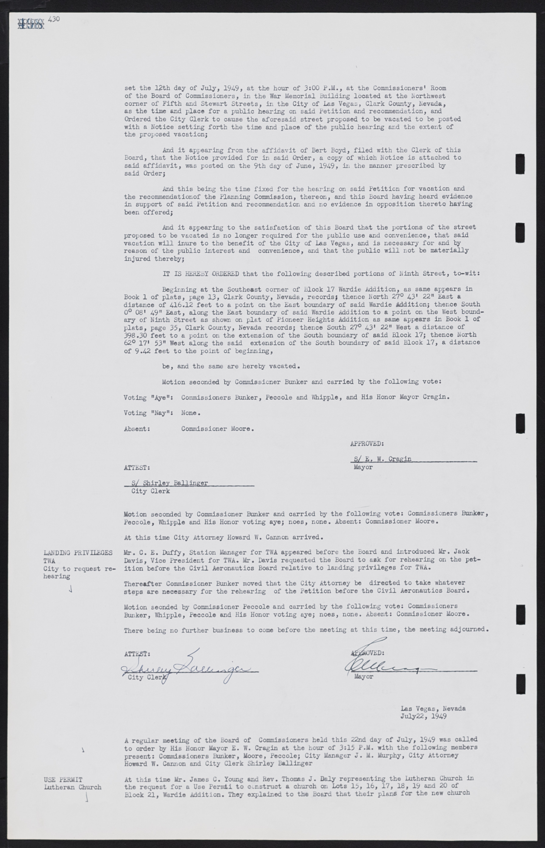 Las Vegas City Commission Minutes, January 7, 1947 to October 26, 1949, lvc000006-462