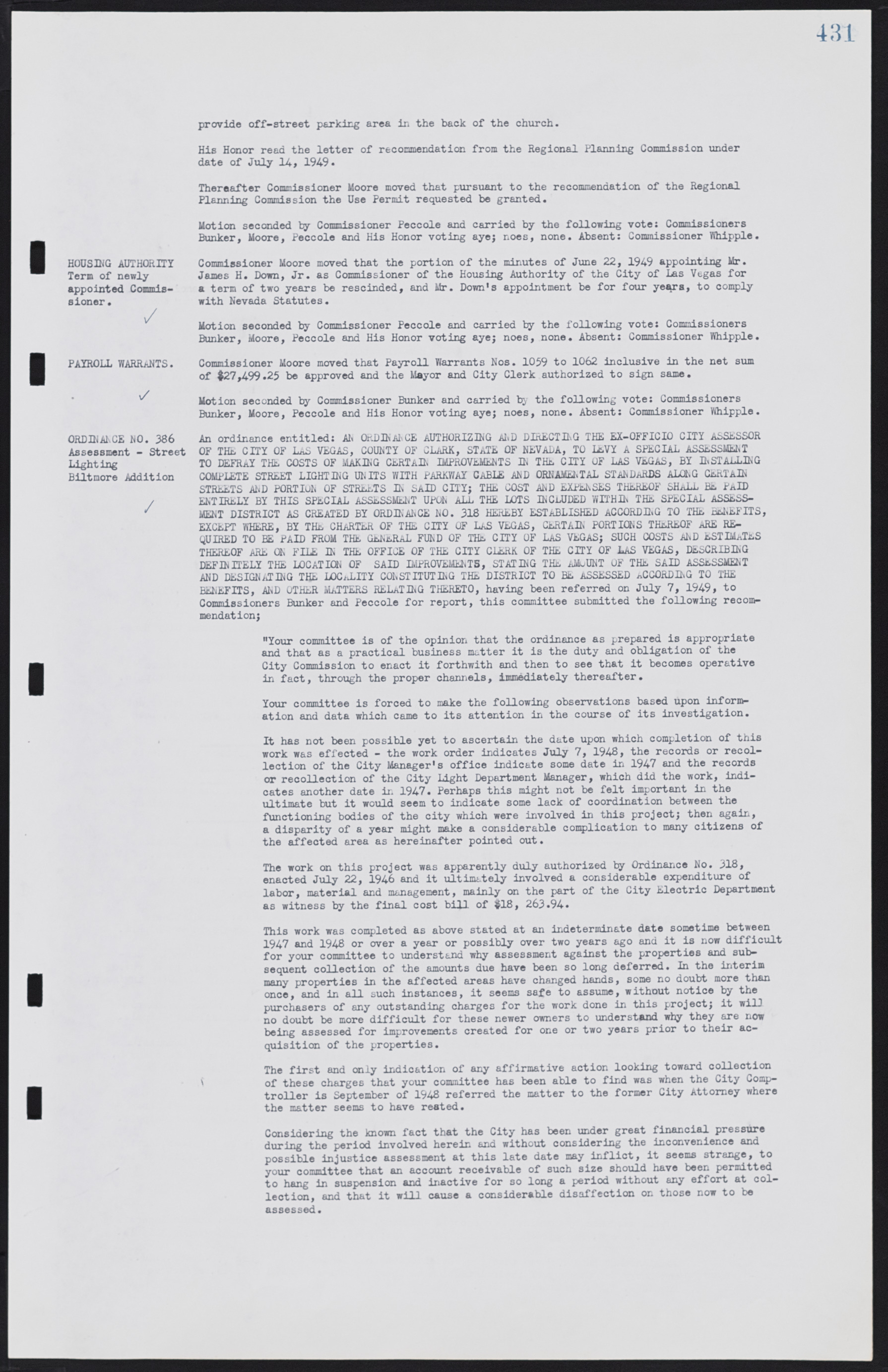 Las Vegas City Commission Minutes, January 7, 1947 to October 26, 1949, lvc000006-463