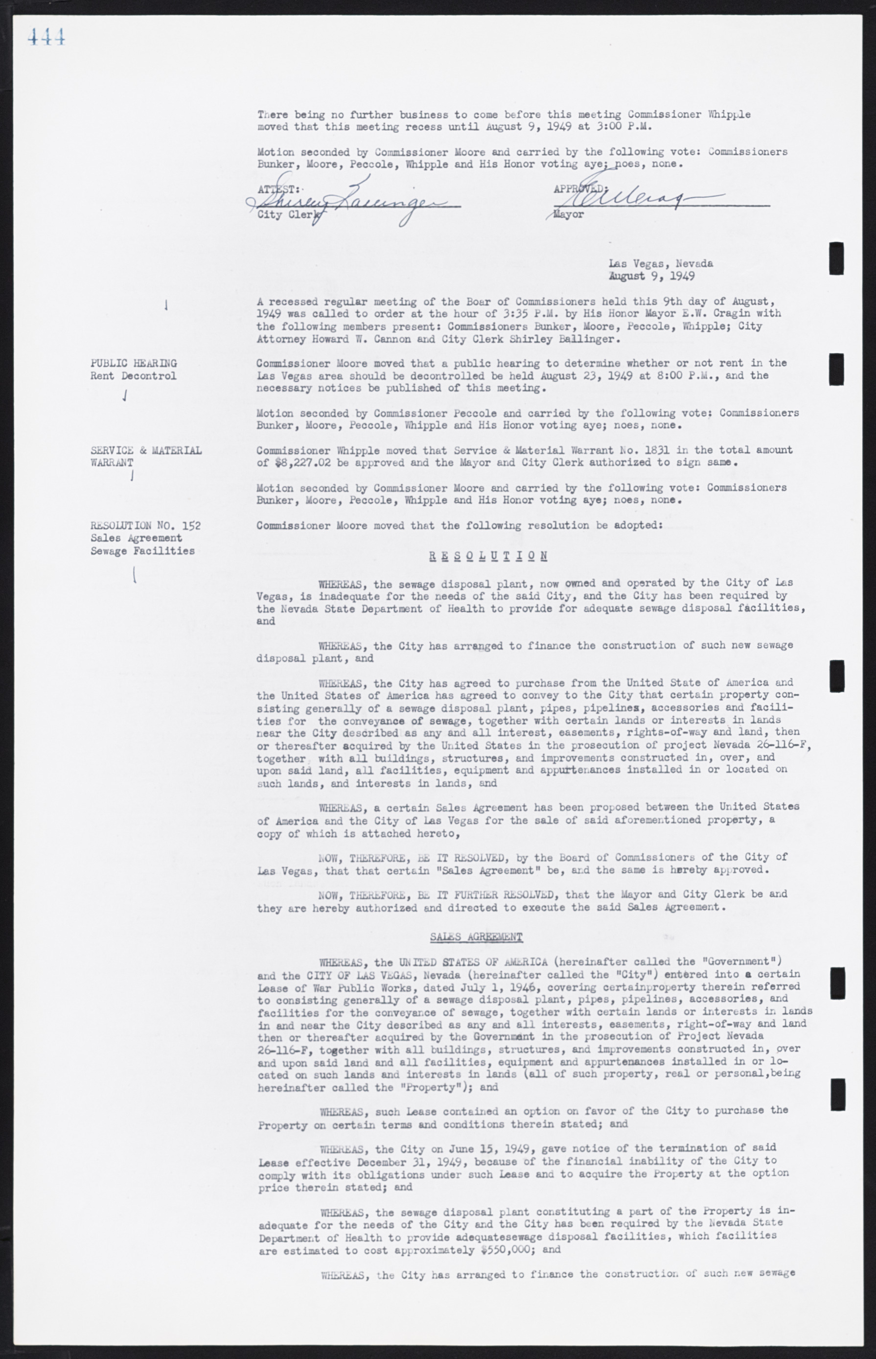 Las Vegas City Commission Minutes, January 7, 1947 to October 26, 1949, lvc000006-476