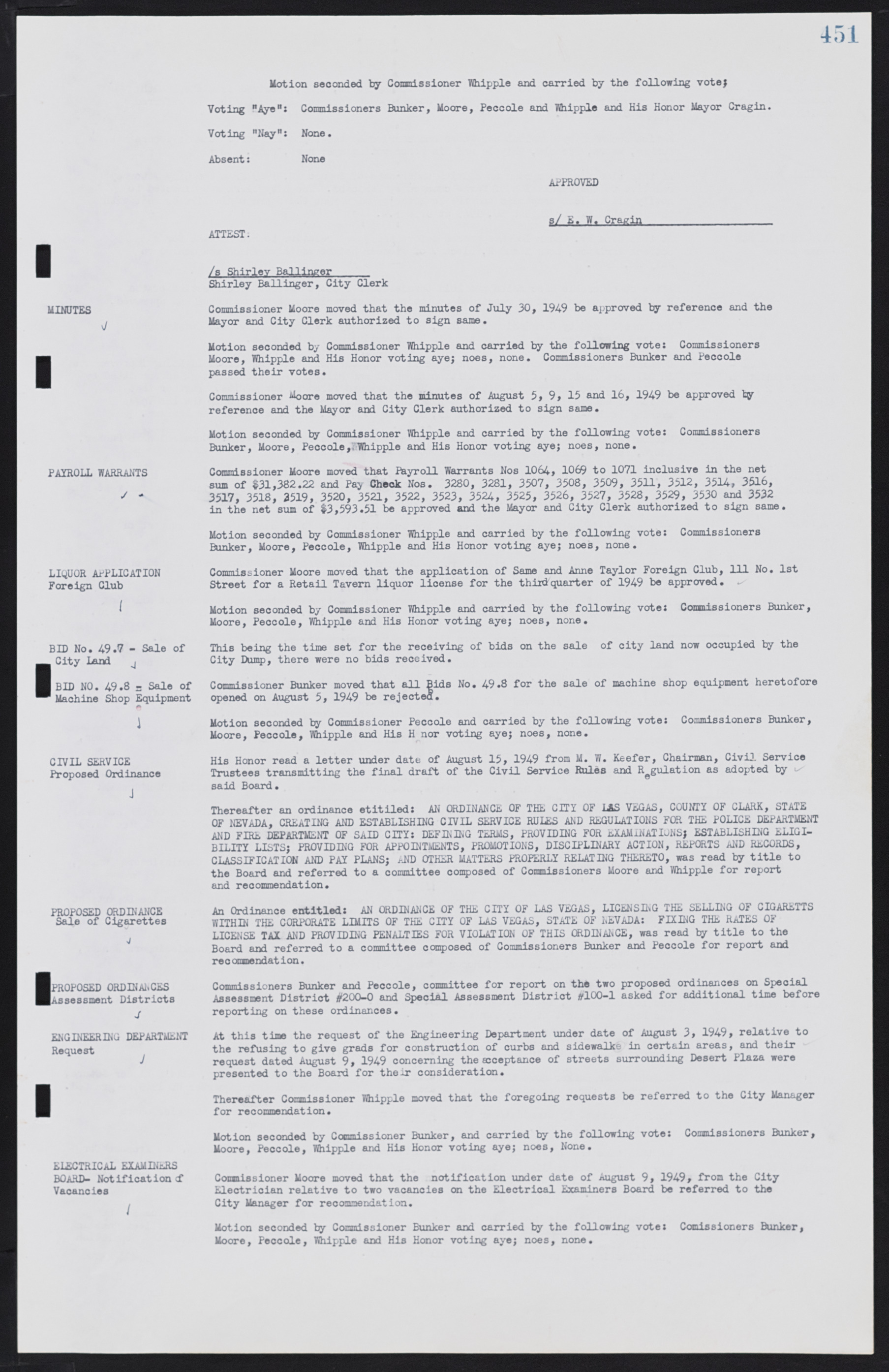 Las Vegas City Commission Minutes, January 7, 1947 to October 26, 1949, lvc000006-483