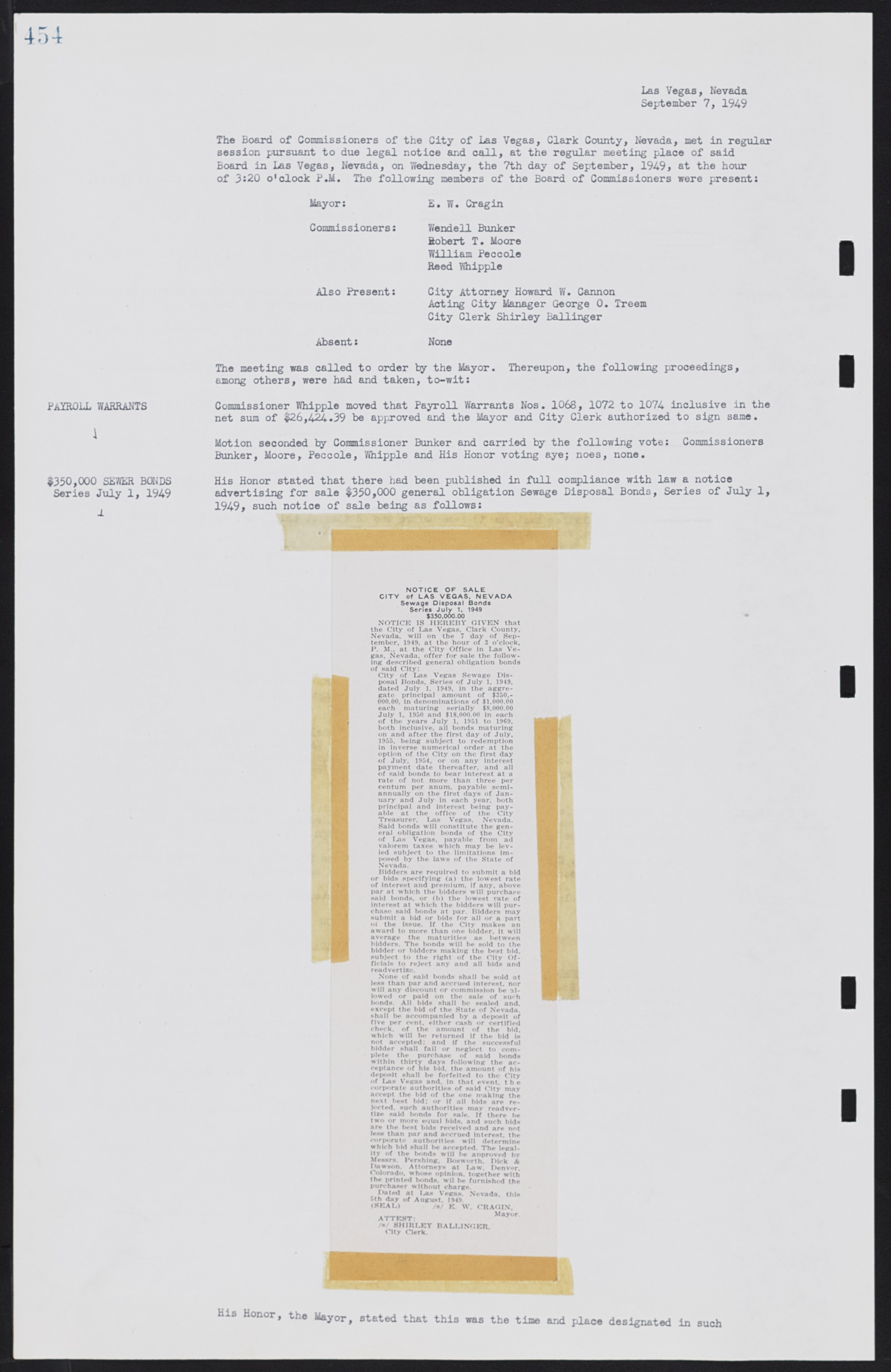 Las Vegas City Commission Minutes, January 7, 1947 to October 26, 1949, lvc000006-486