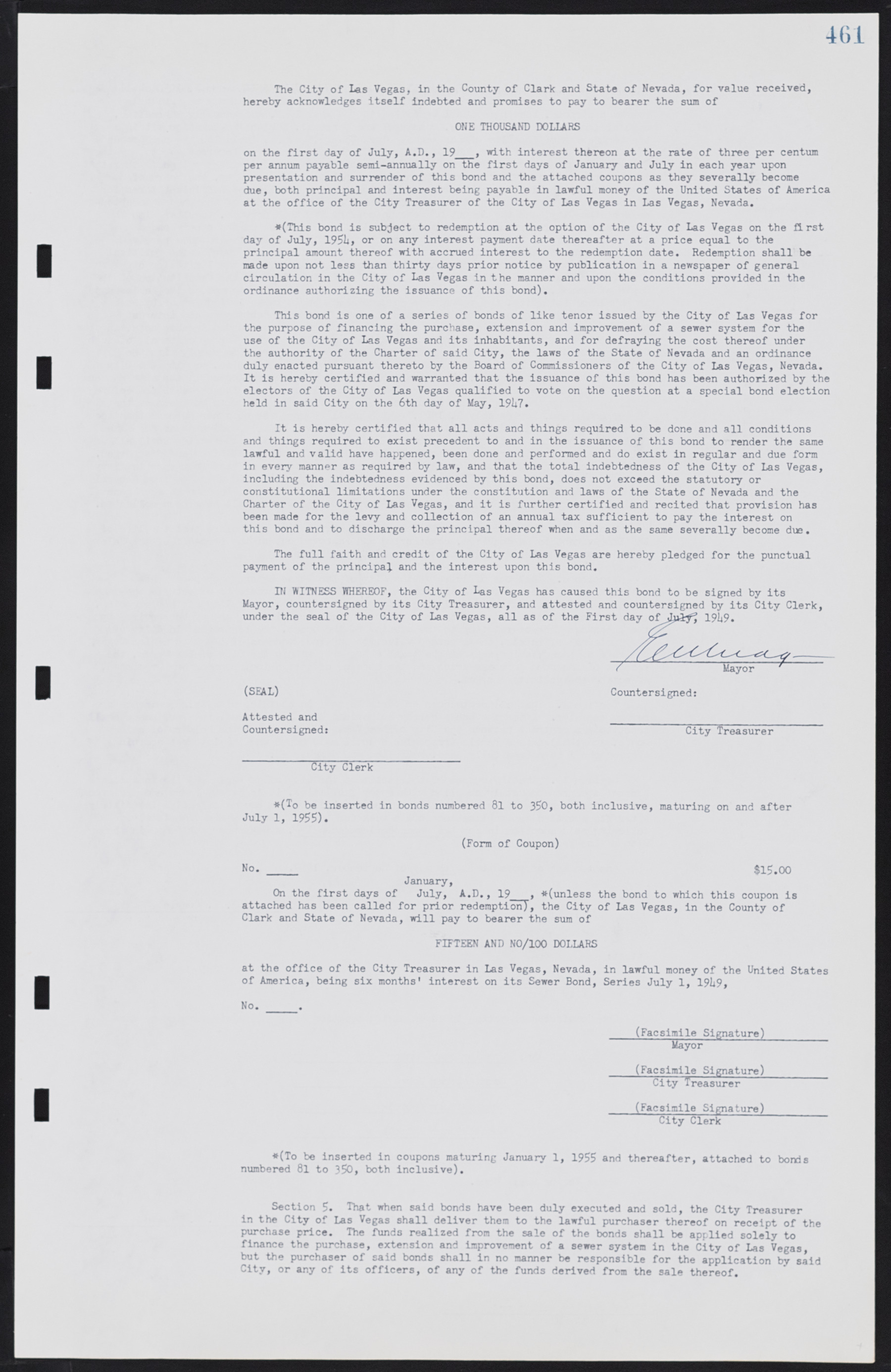 Las Vegas City Commission Minutes, January 7, 1947 to October 26, 1949, lvc000006-493