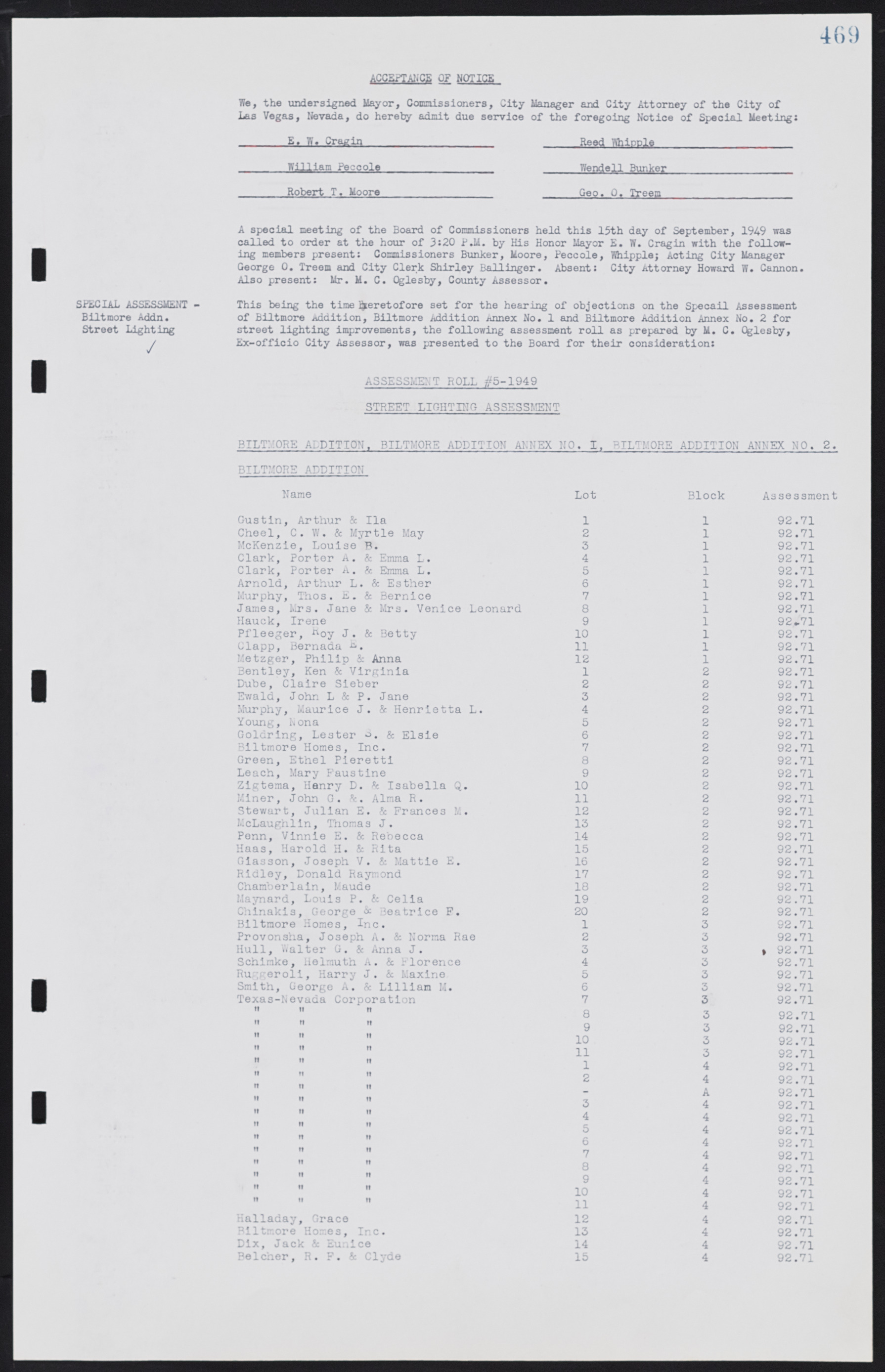 Las Vegas City Commission Minutes, January 7, 1947 to October 26, 1949, lvc000006-501