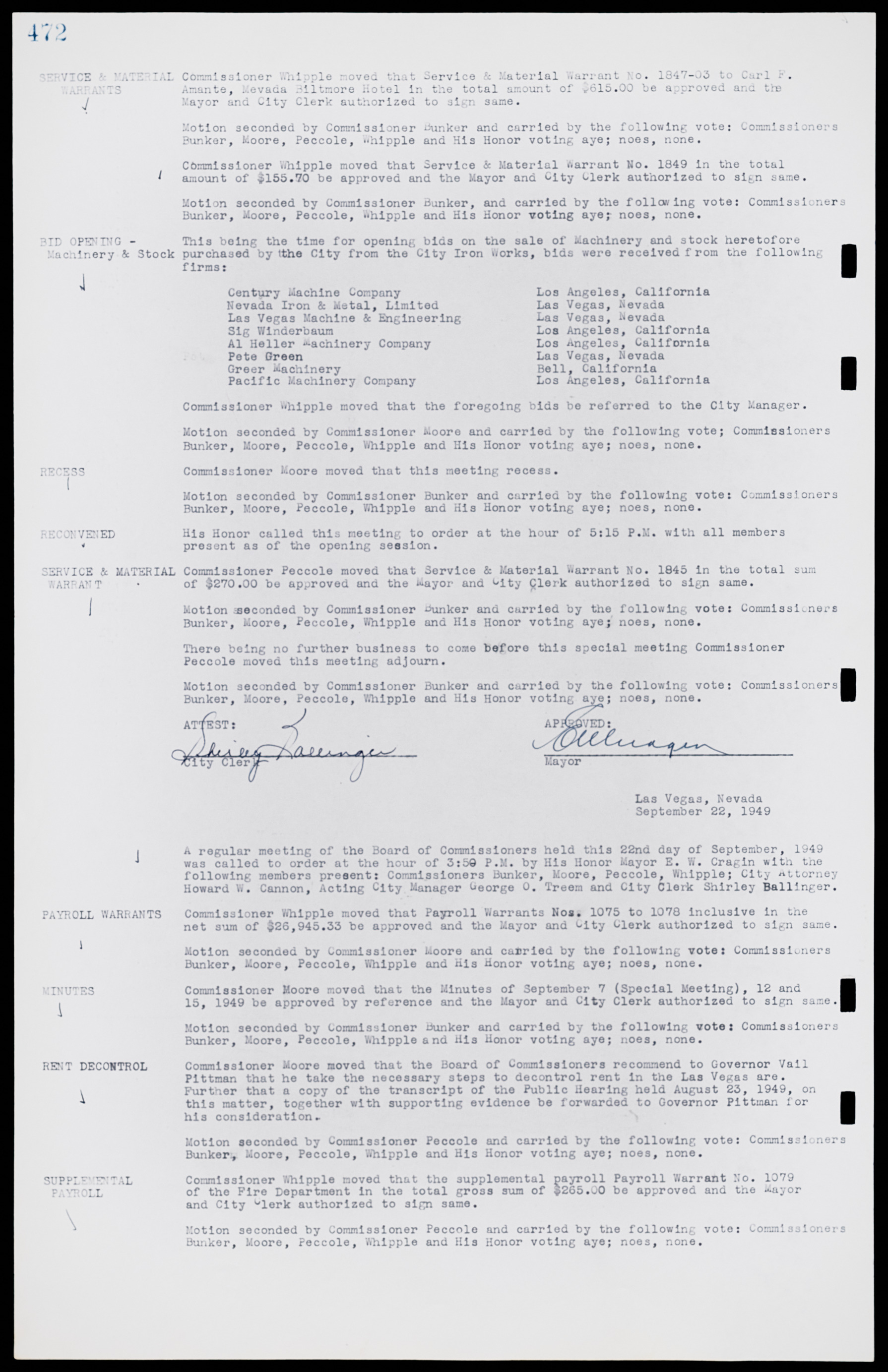 Las Vegas City Commission Minutes, January 7, 1947 to October 26, 1949, lvc000006-504