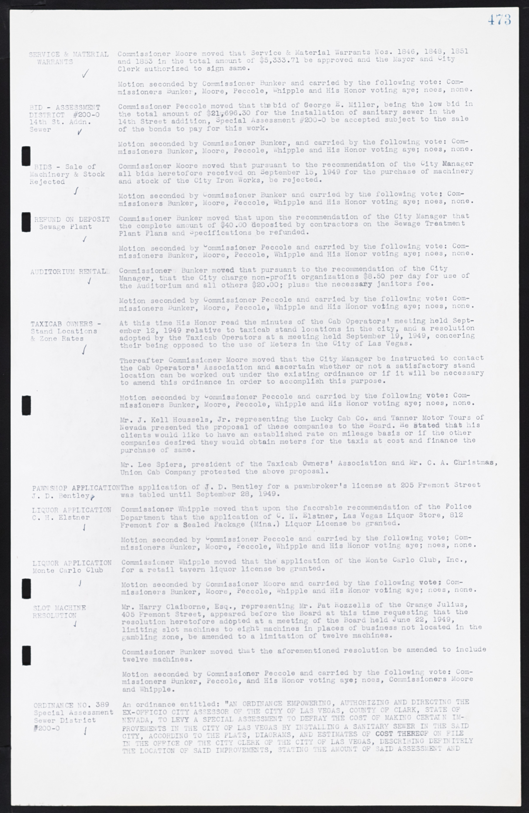 Las Vegas City Commission Minutes, January 7, 1947 to October 26, 1949, lvc000006-505