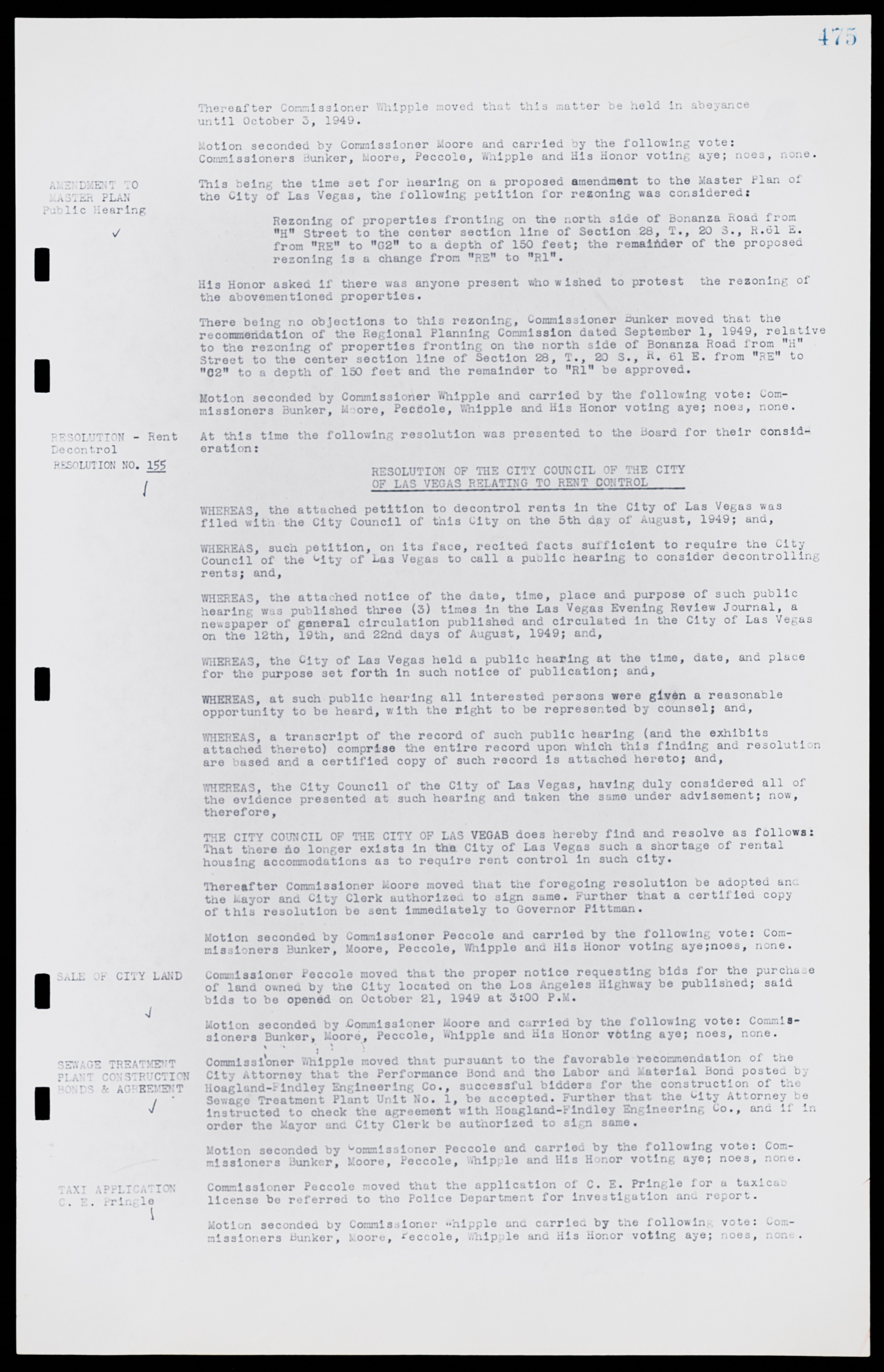 Las Vegas City Commission Minutes, January 7, 1947 to October 26, 1949, lvc000006-507