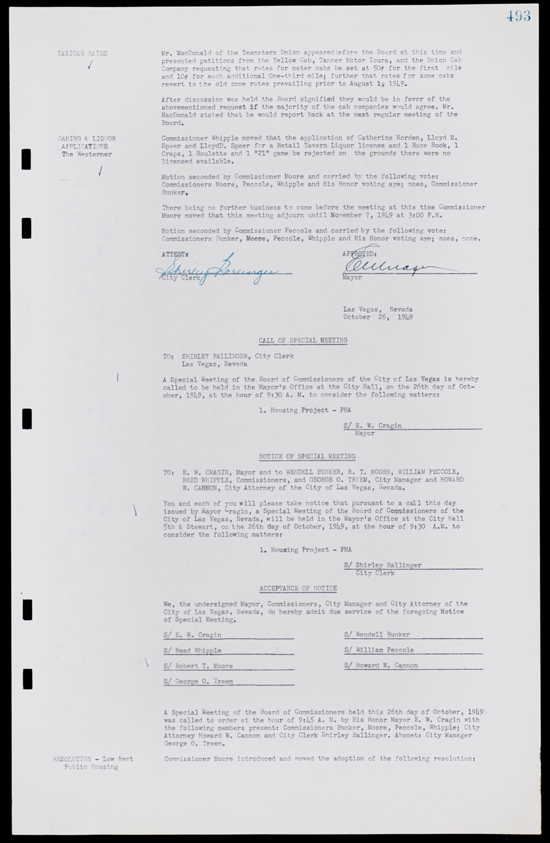 Las Vegas City Commission Minutes, January 7, 1947 to October 26, 1949, lvc000006-525