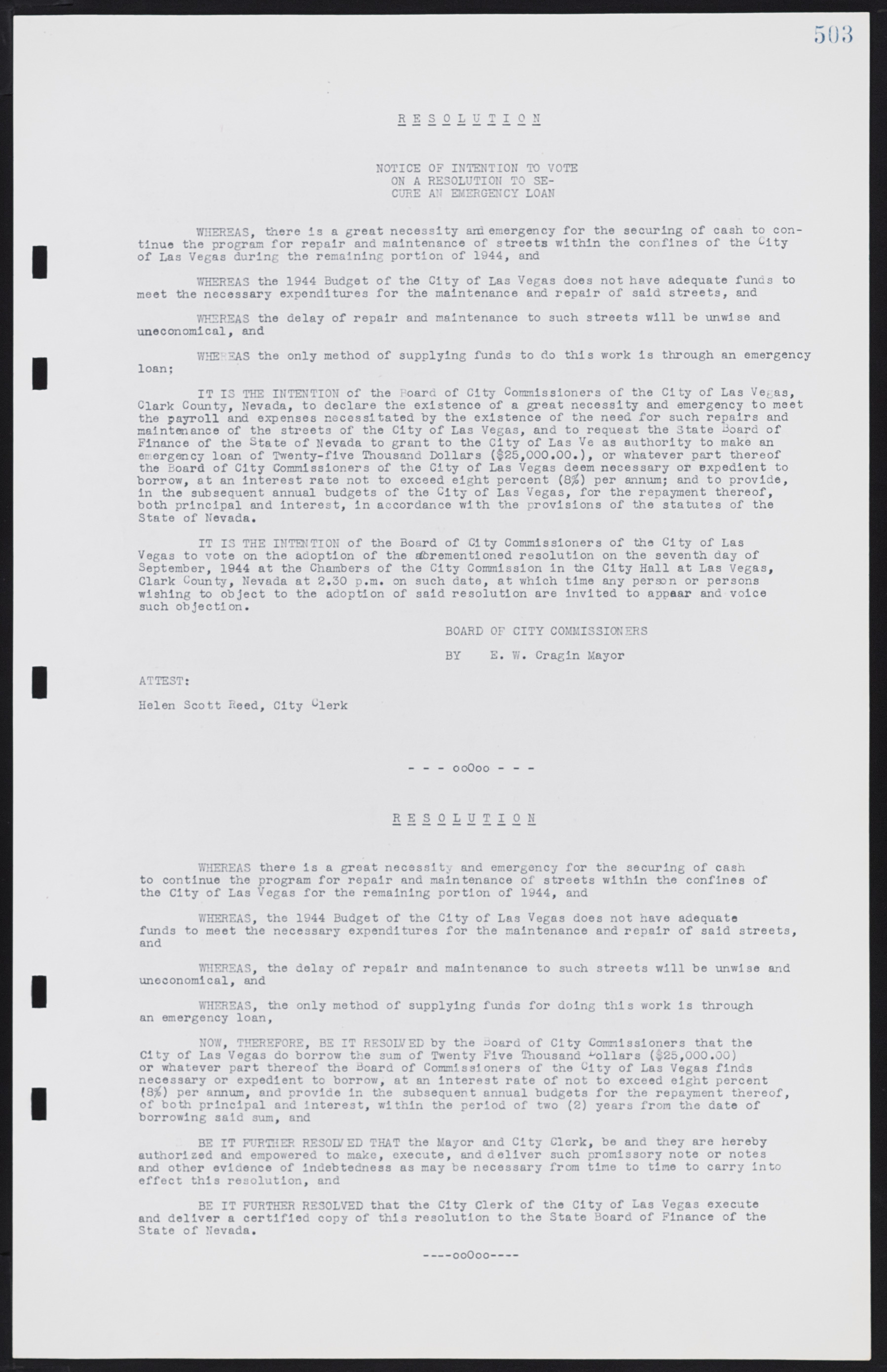 Las Vegas City Commission Minutes, January 7, 1947 to October 26, 1949, lvc000006-533