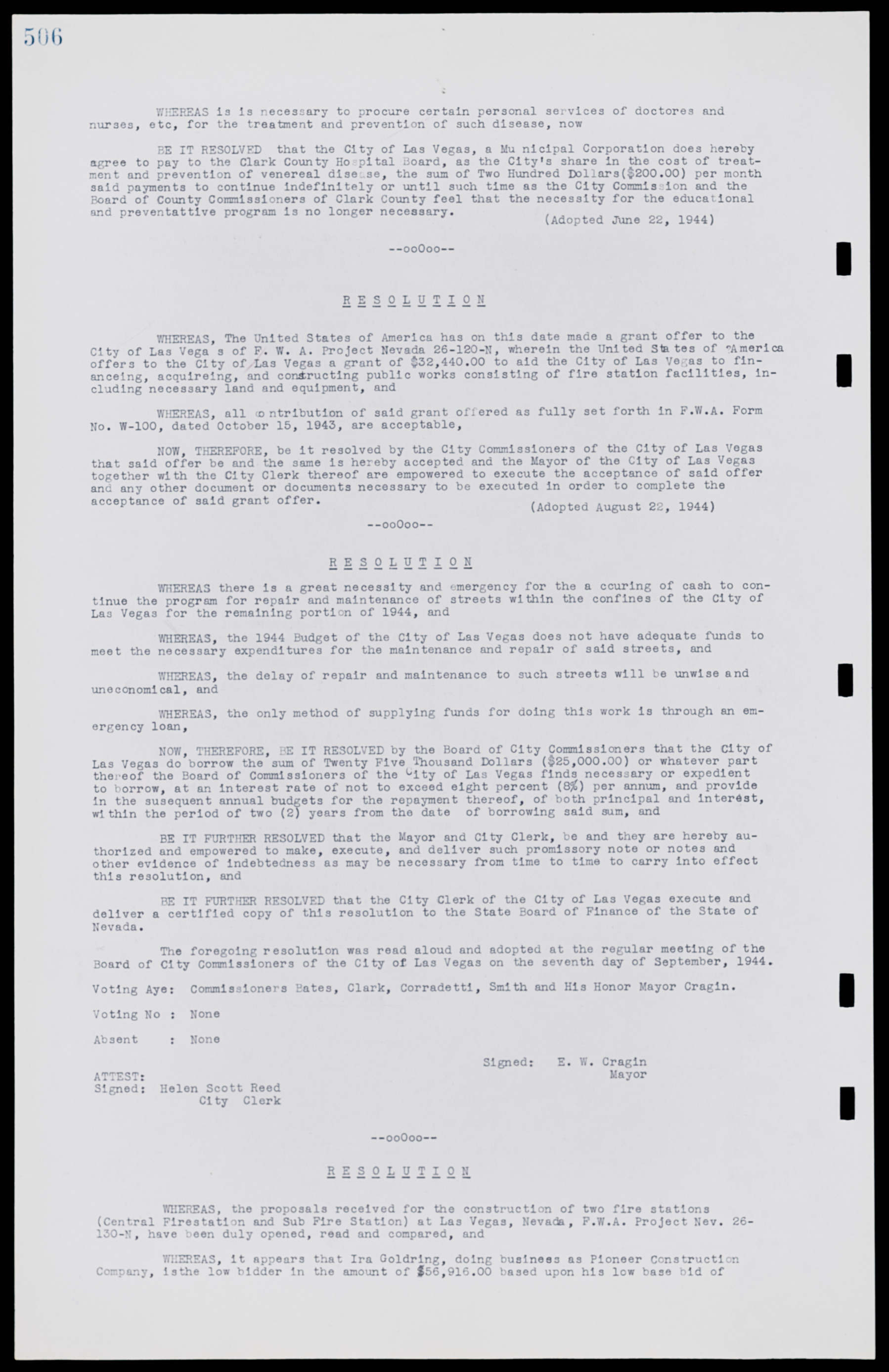 Las Vegas City Commission Minutes, January 7, 1947 to October 26, 1949, lvc000006-536