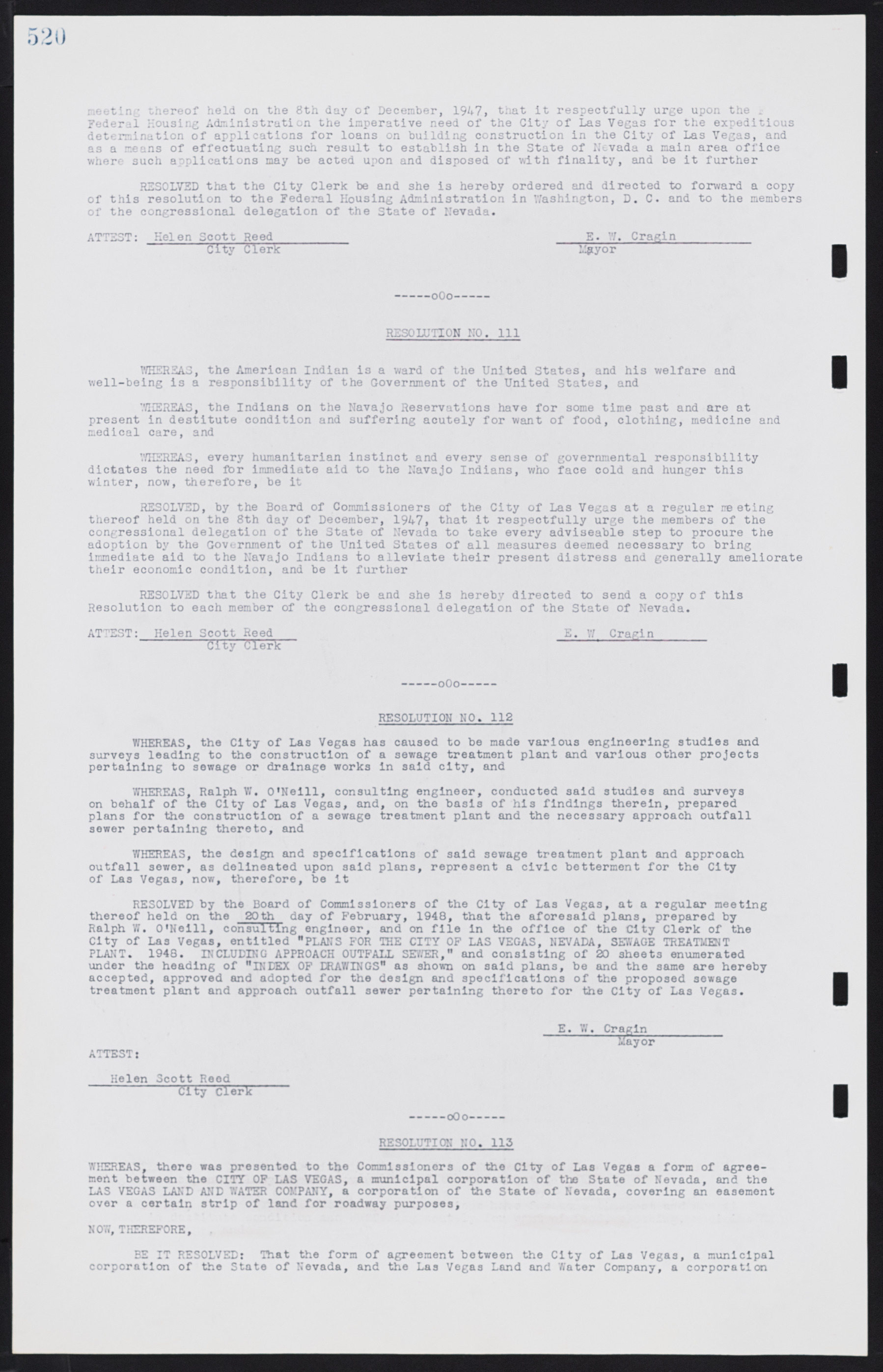 Las Vegas City Commission Minutes, January 7, 1947 to October 26, 1949, lvc000006-550