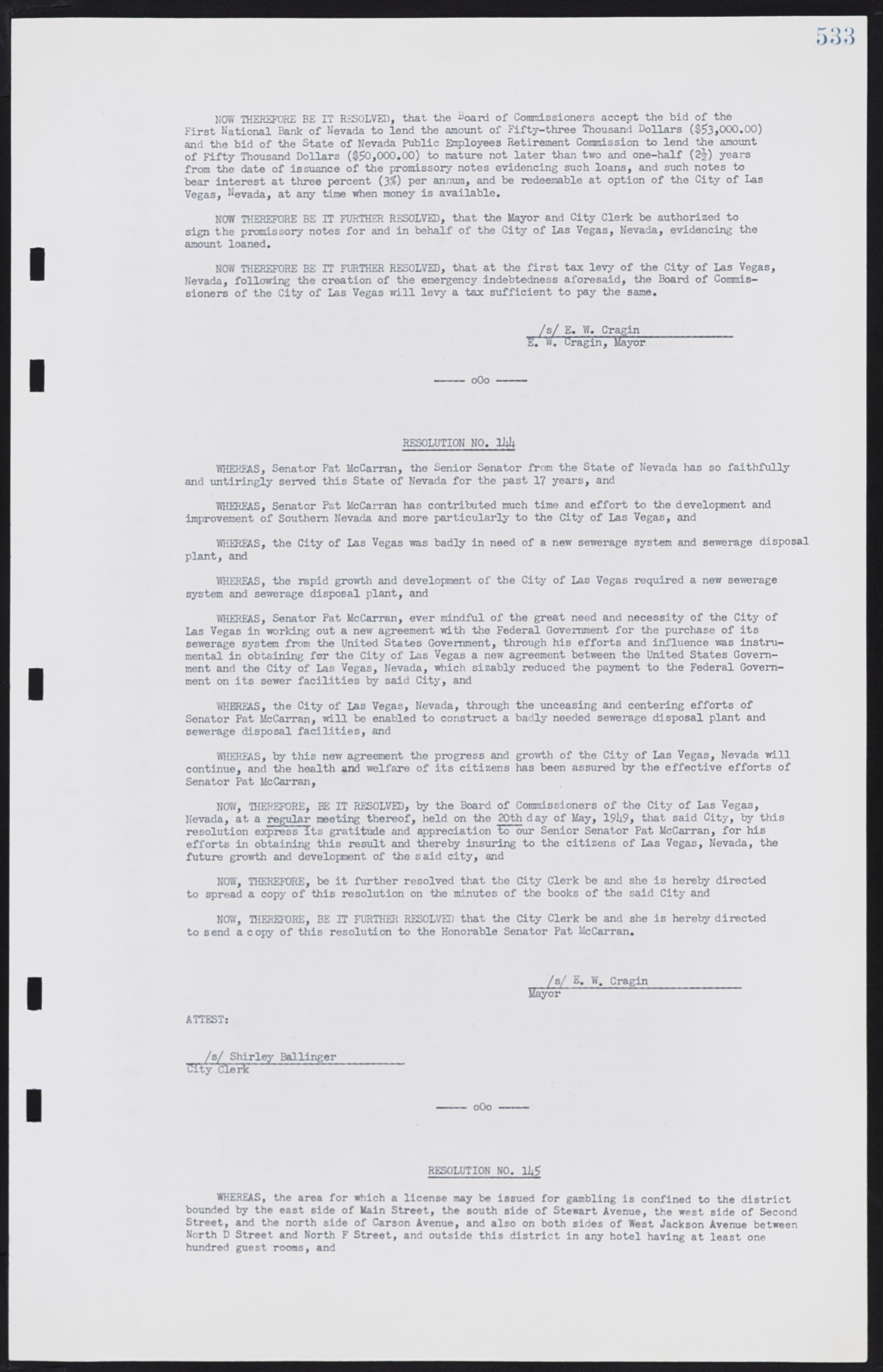 Las Vegas City Commission Minutes, January 7, 1947 to October 26, 1949, lvc000006-563