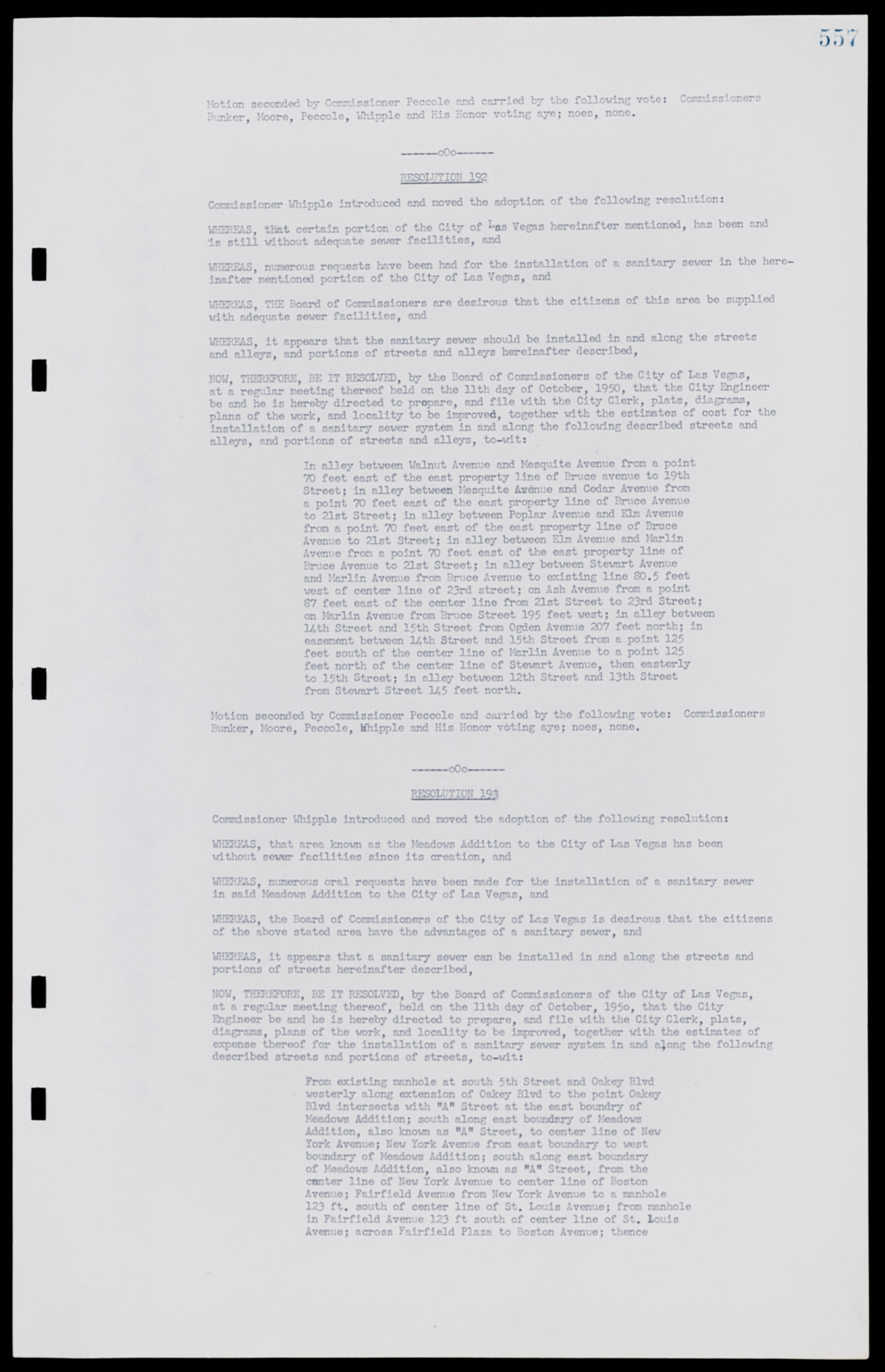 Las Vegas City Commission Minutes, January 7, 1947 to October 26, 1949, lvc000006-587