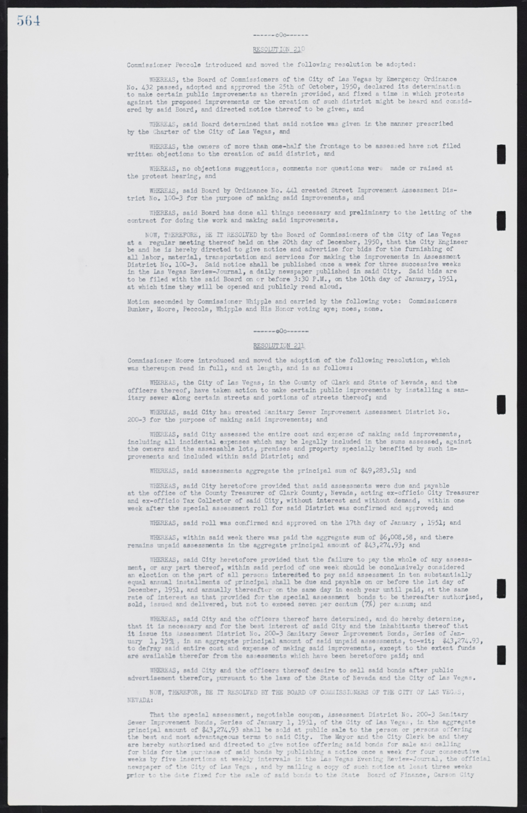 Las Vegas City Commission Minutes, January 7, 1947 to October 26, 1949, lvc000006-595