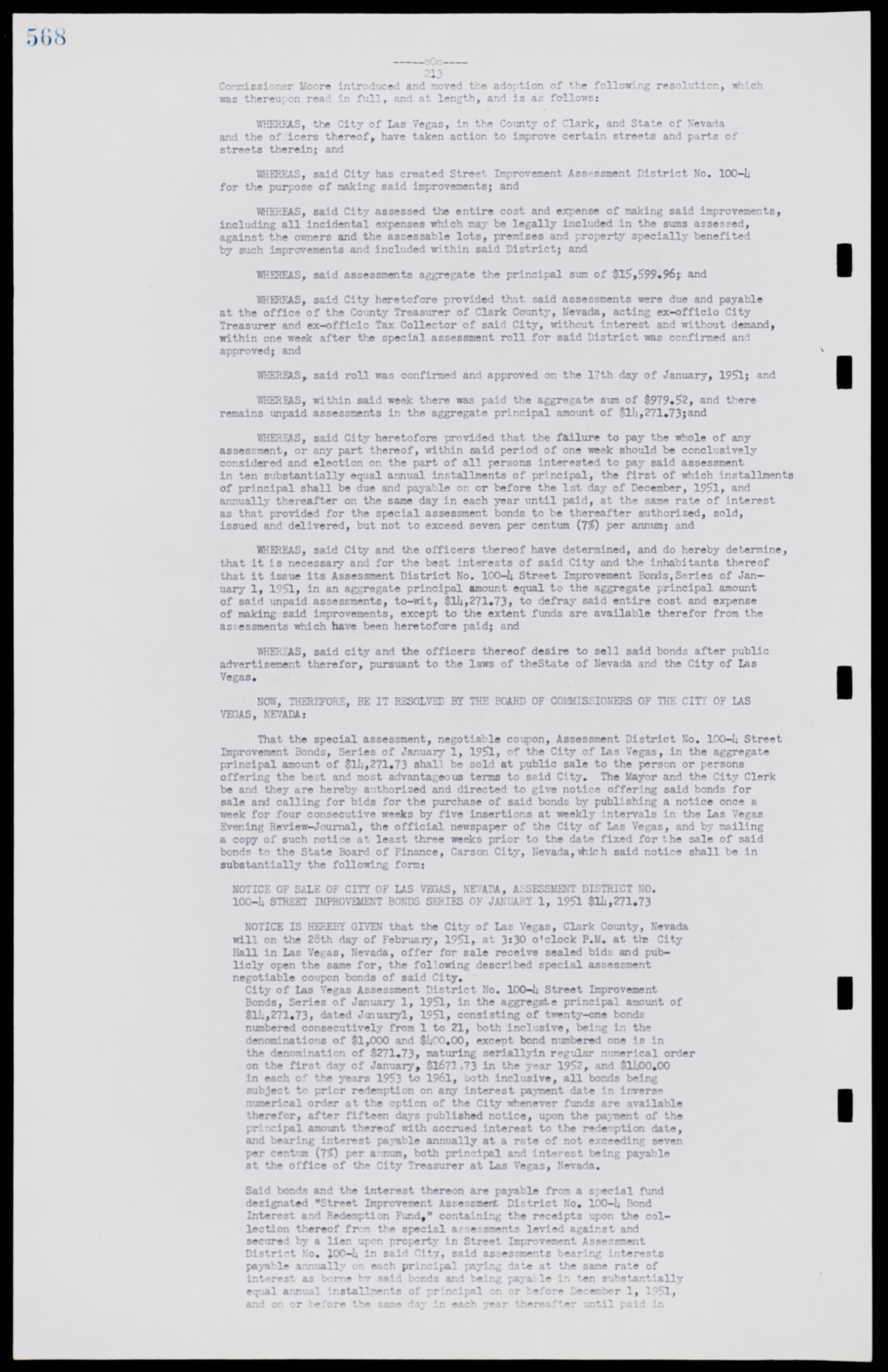 Las Vegas City Commission Minutes, January 7, 1947 to October 26, 1949, lvc000006-599