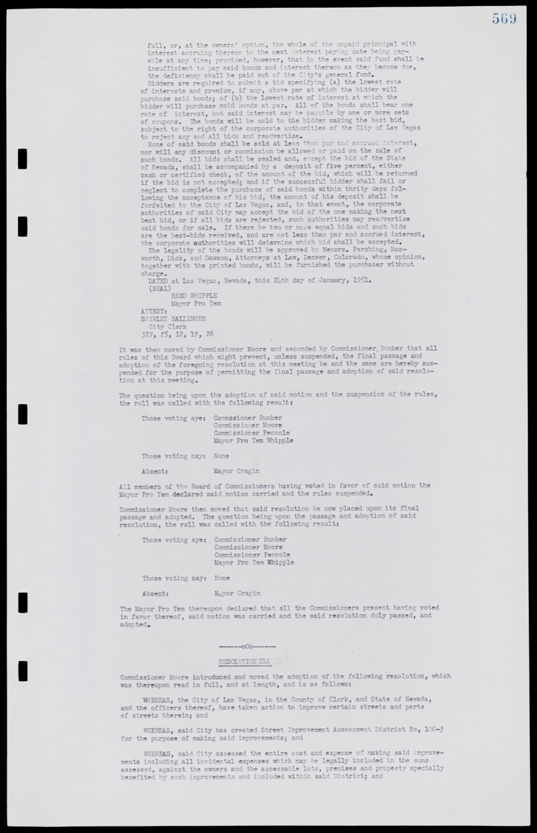 Las Vegas City Commission Minutes, January 7, 1947 to October 26, 1949, lvc000006-600