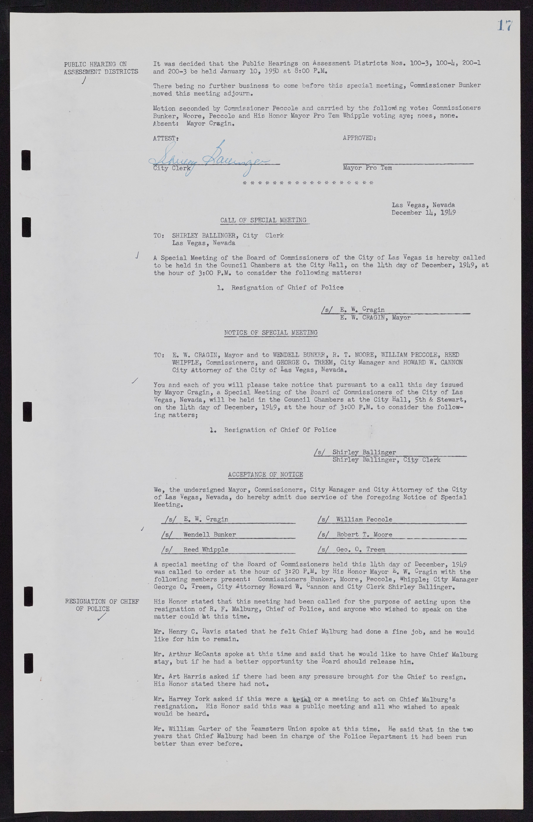 Las Vegas City Commission Minutes, November 7, 1949 to May 21, 1952, lvc000007-23