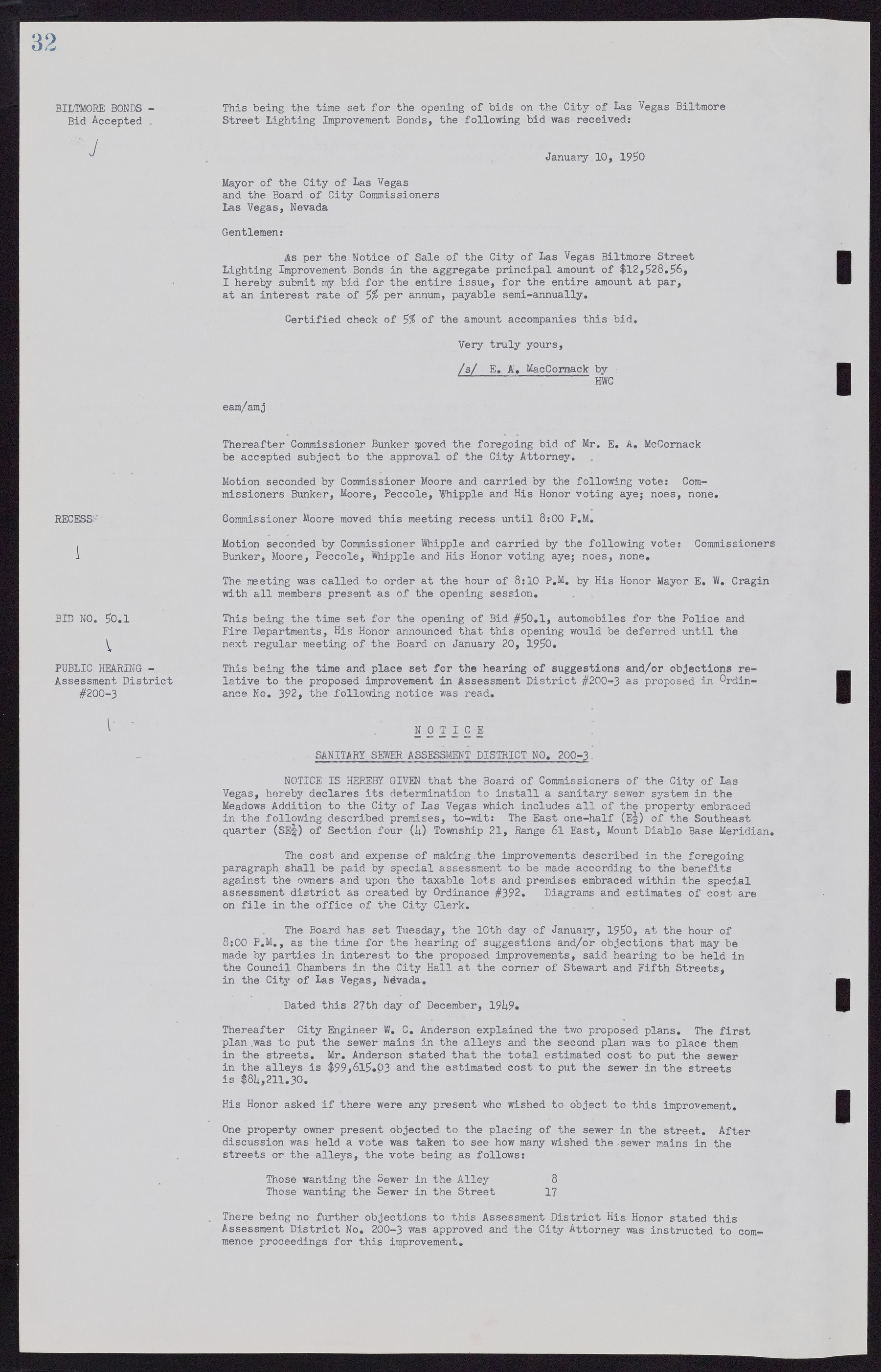 Las Vegas City Commission Minutes, November 7, 1949 to May 21, 1952, lvc000007-40