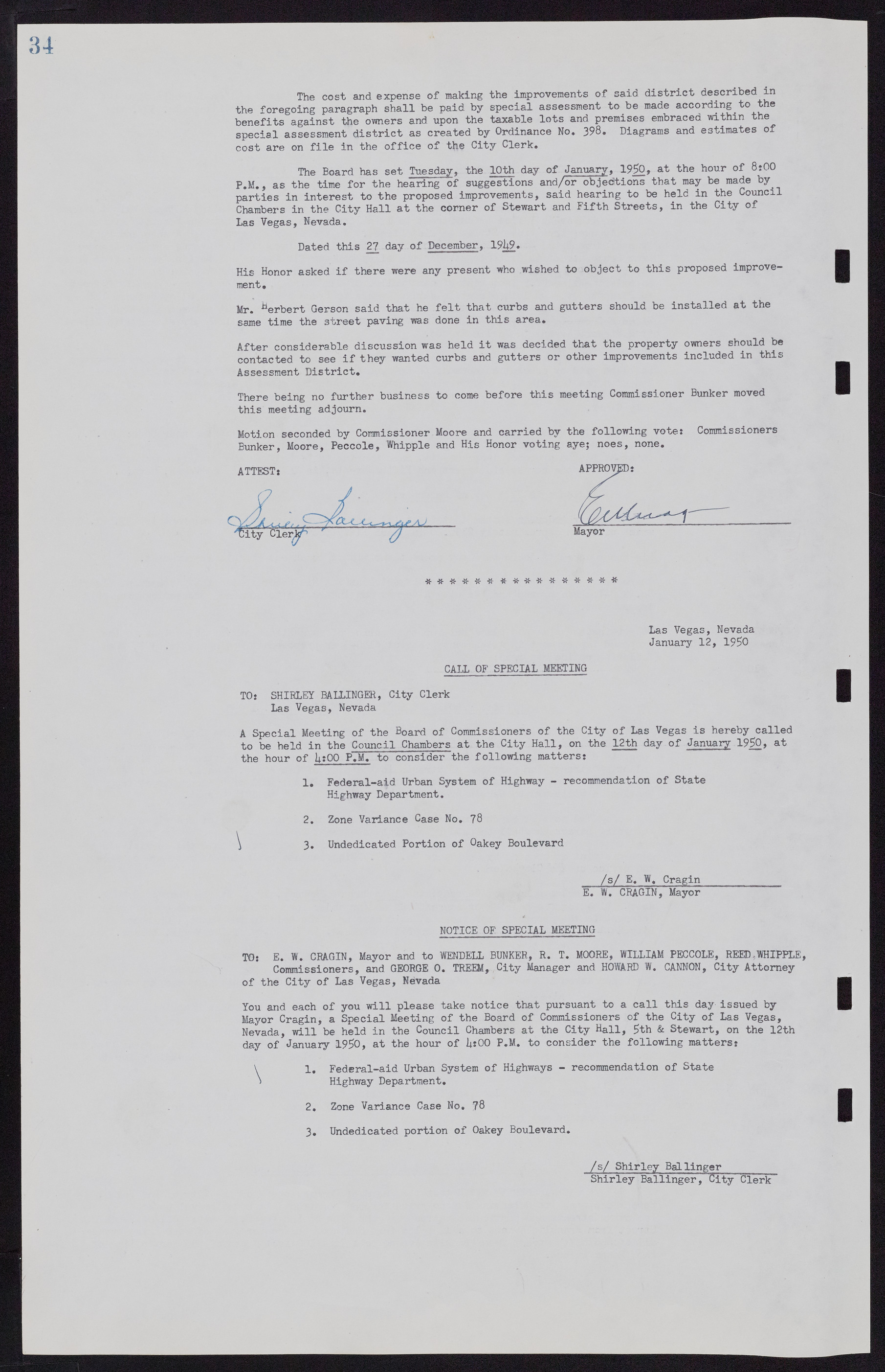 Las Vegas City Commission Minutes, November 7, 1949 to May 21, 1952, lvc000007-42