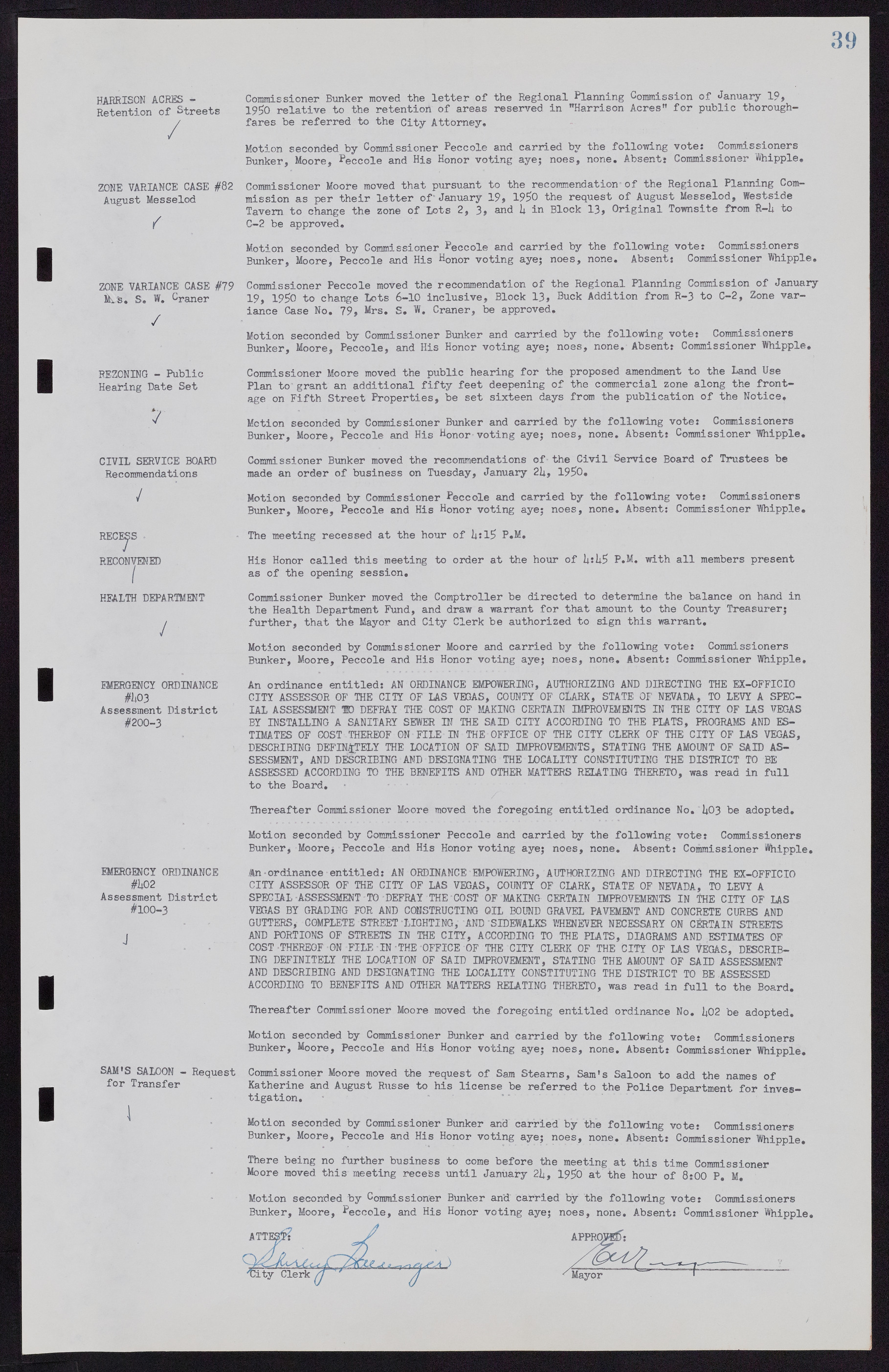 Las Vegas City Commission Minutes, November 7, 1949 to May 21, 1952, lvc000007-47