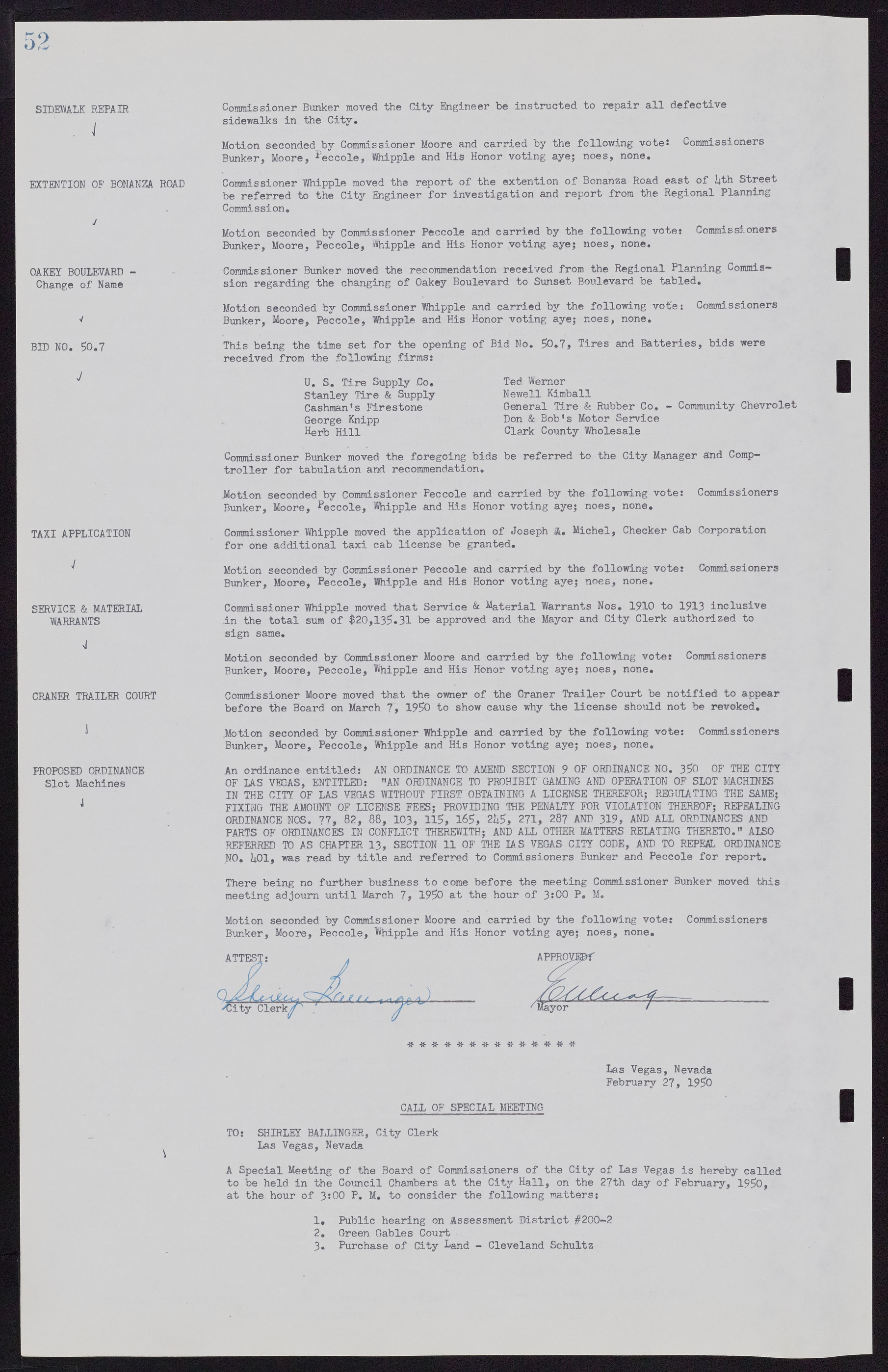 Las Vegas City Commission Minutes, November 7, 1949 to May 21, 1952, lvc000007-60