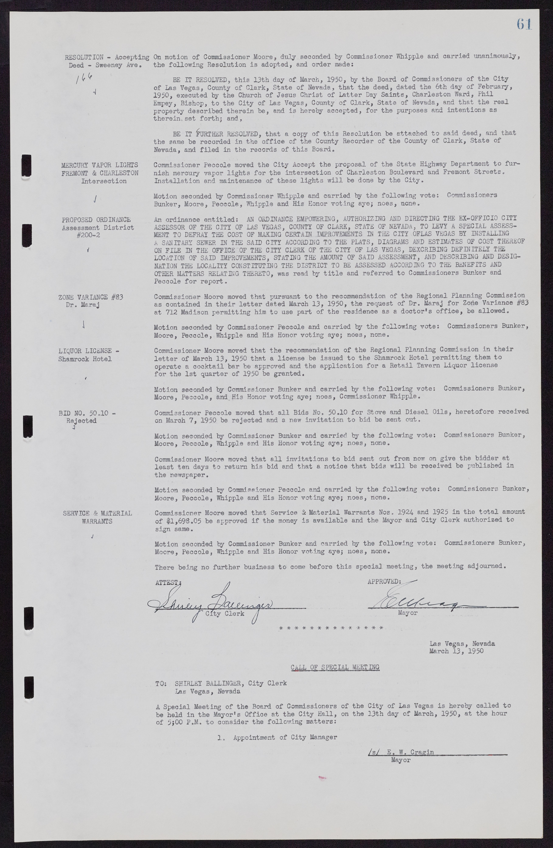 Las Vegas City Commission Minutes, November 7, 1949 to May 21, 1952, lvc000007-69