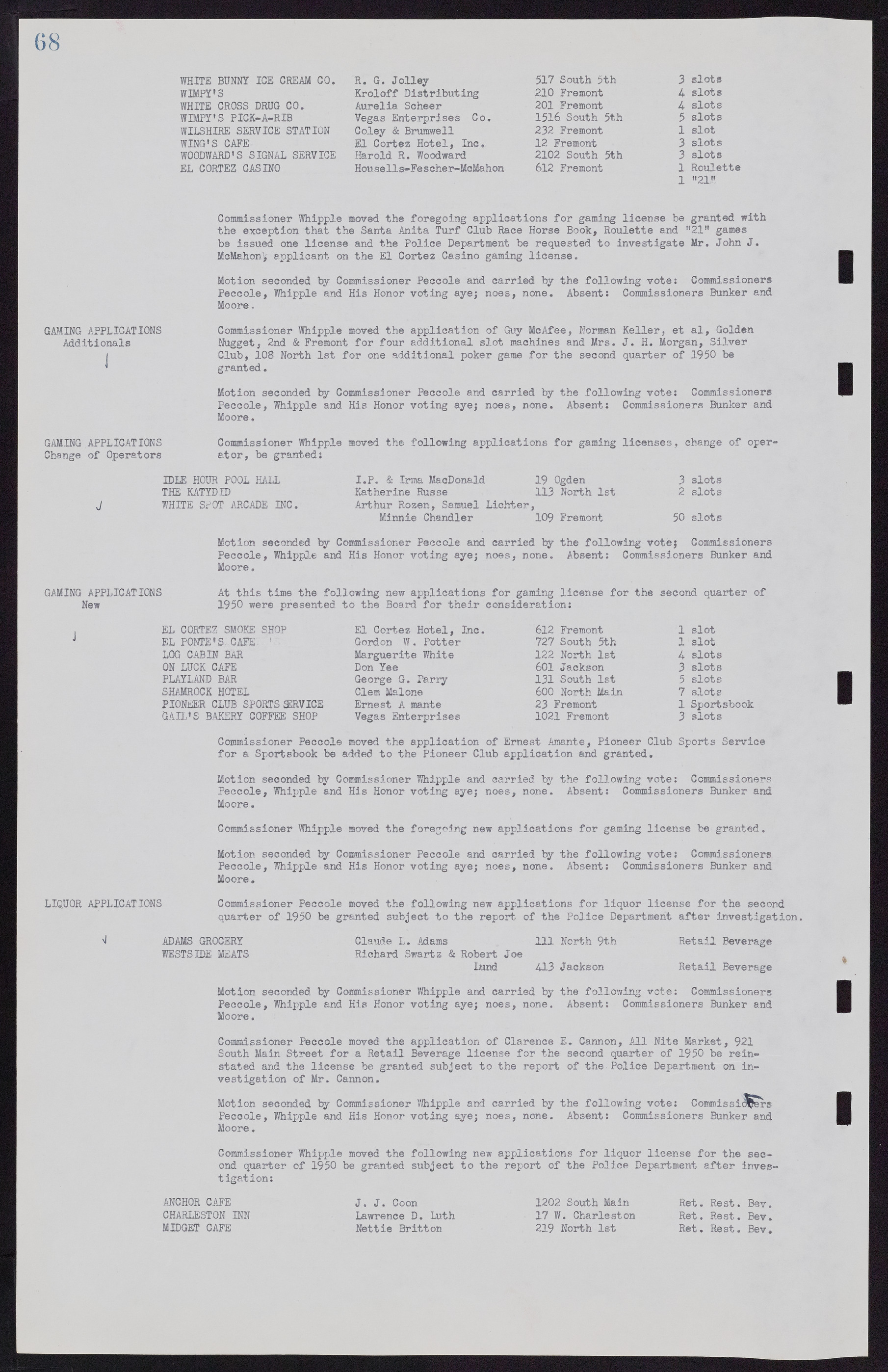 Las Vegas City Commission Minutes, November 7, 1949 to May 21, 1952, lvc000007-76