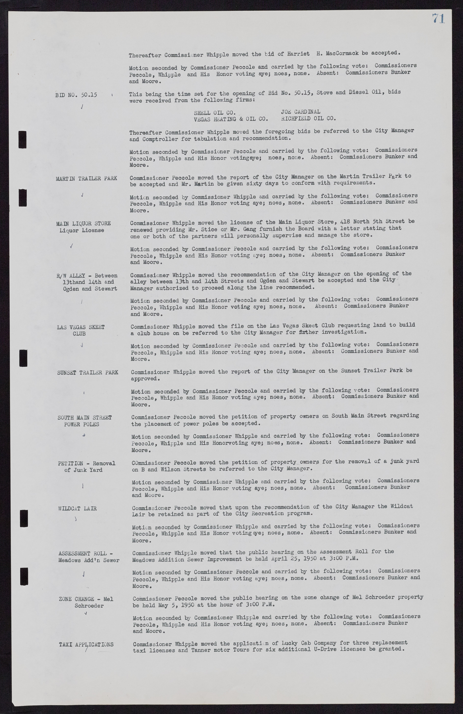 Las Vegas City Commission Minutes, November 7, 1949 to May 21, 1952, lvc000007-79