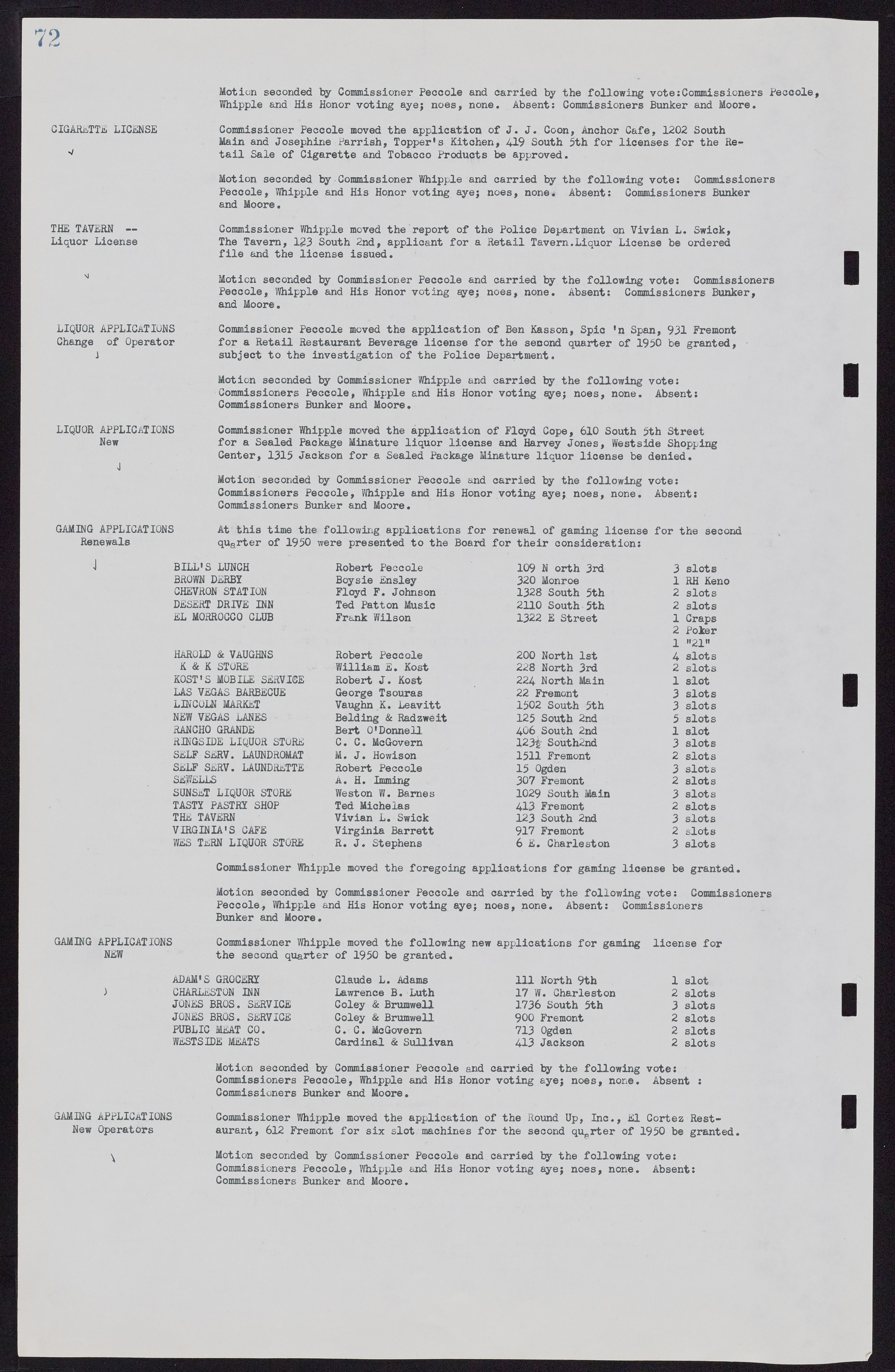 Las Vegas City Commission Minutes, November 7, 1949 to May 21, 1952, lvc000007-80