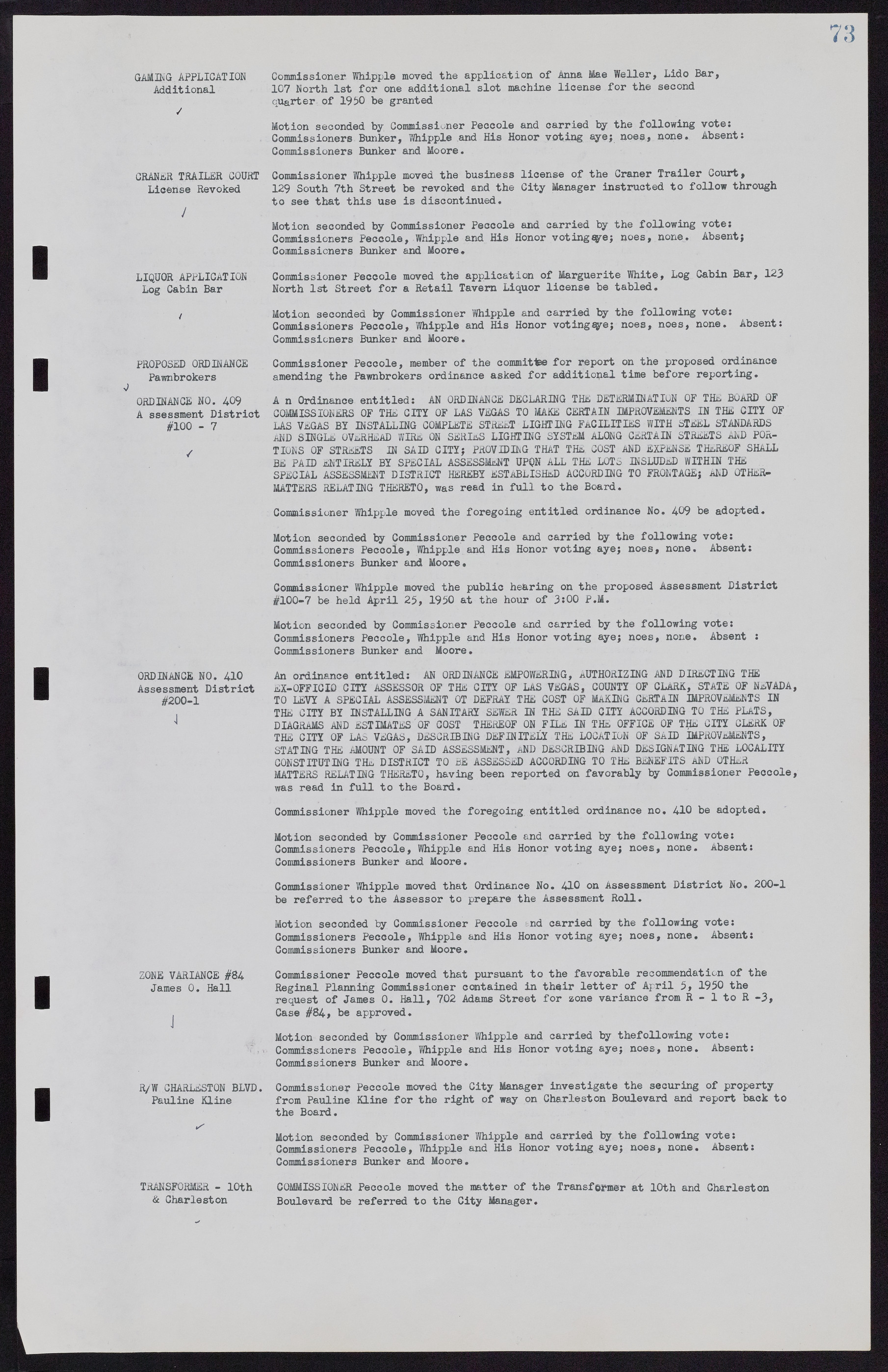 Las Vegas City Commission Minutes, November 7, 1949 to May 21, 1952, lvc000007-81