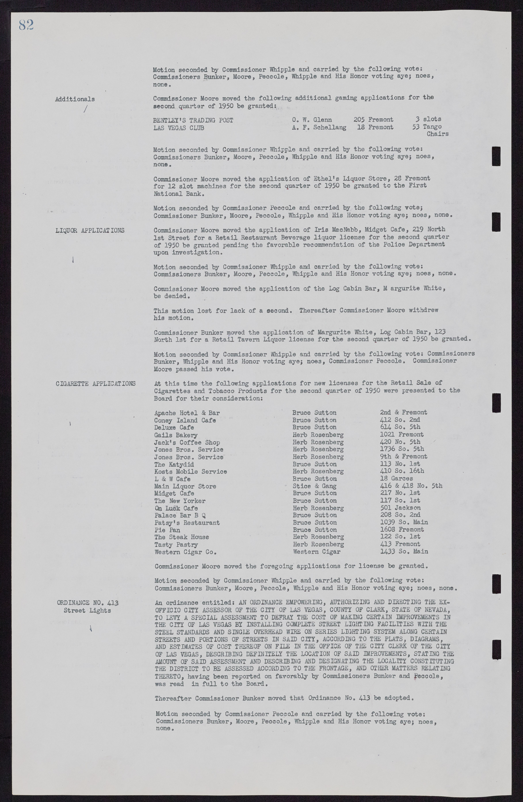Las Vegas City Commission Minutes, November 7, 1949 to May 21, 1952, lvc000007-90