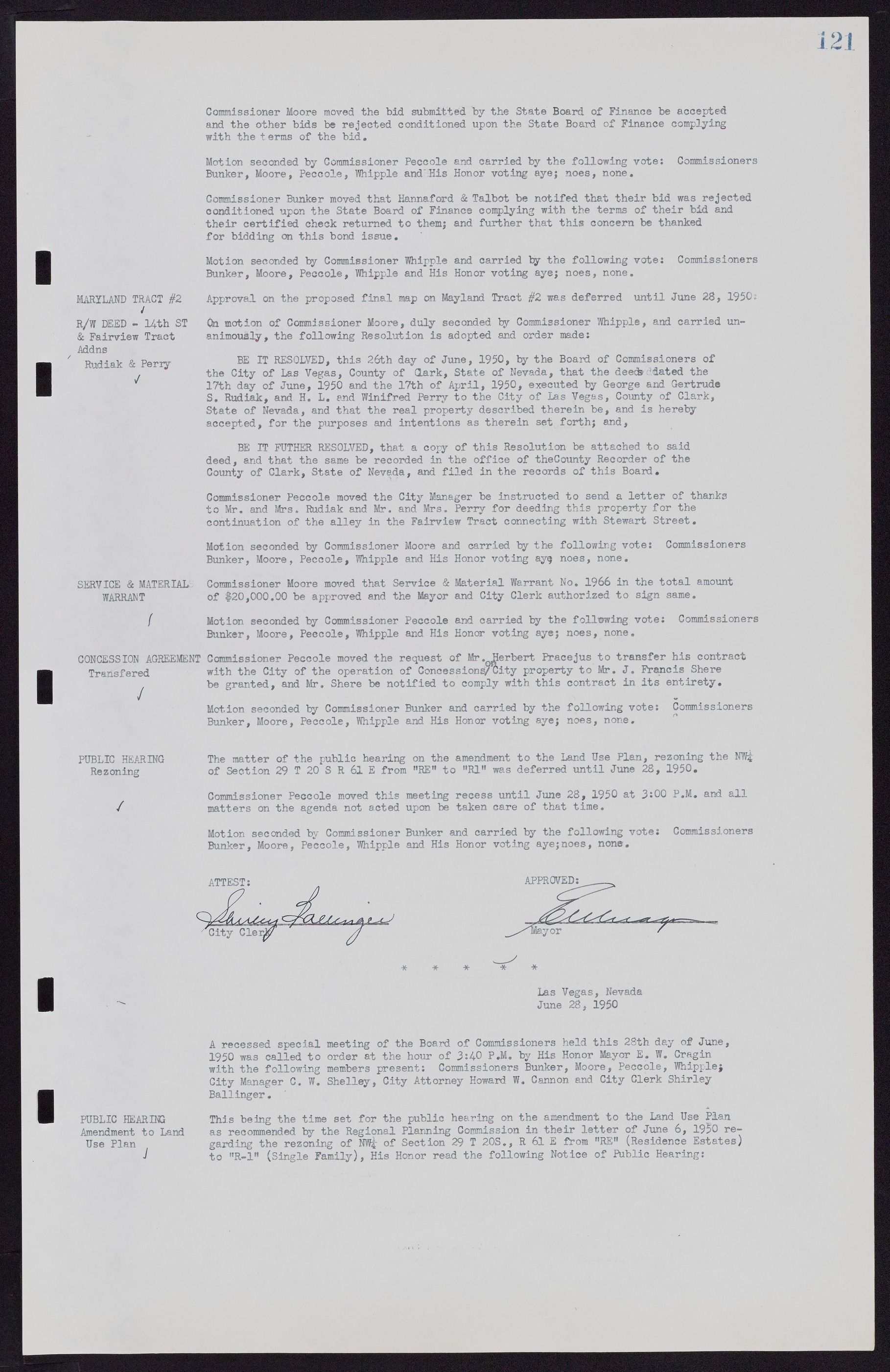 Las Vegas City Commission Minutes, November 7, 1949 to May 21, 1952, lvc000007-129