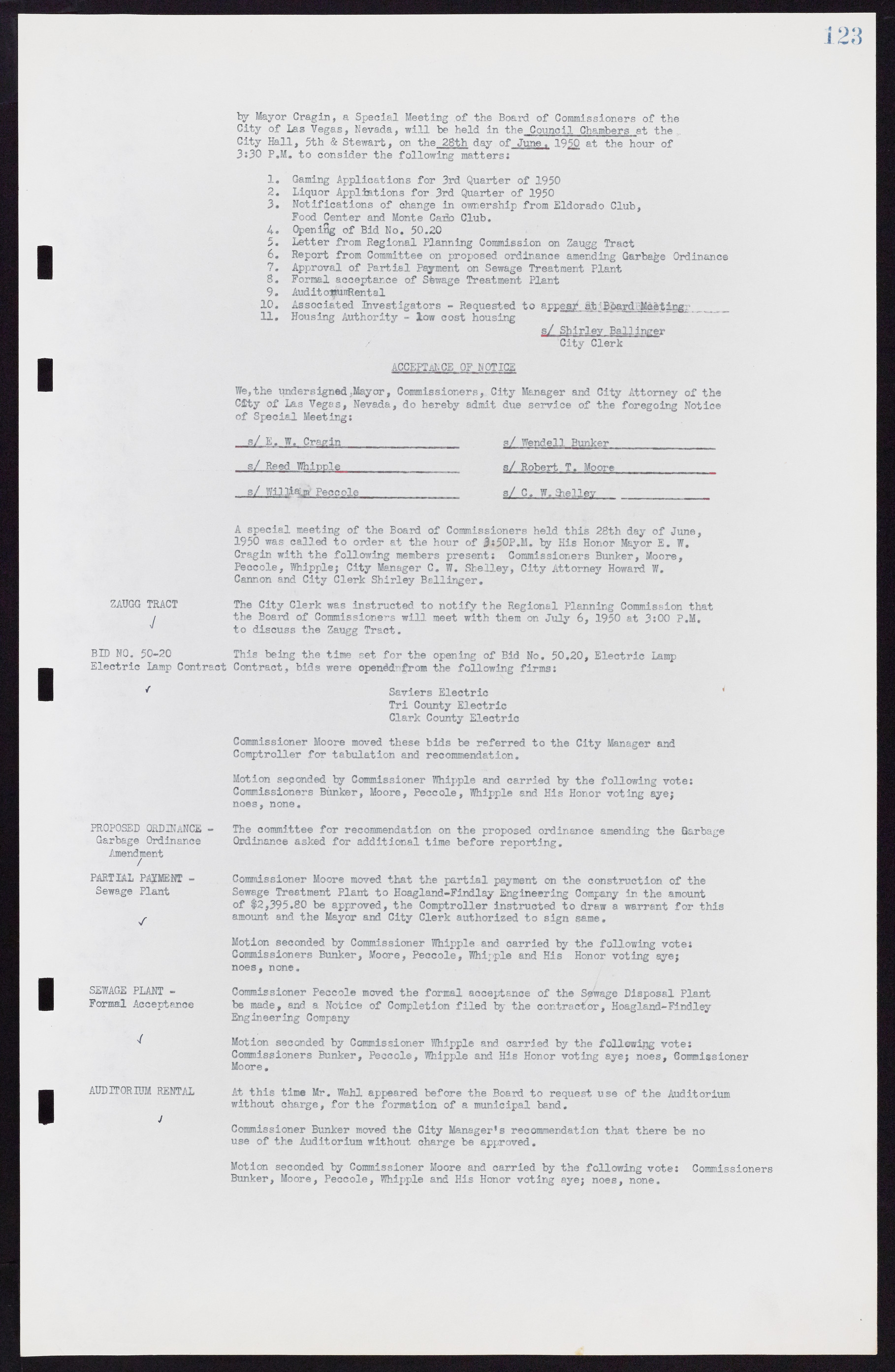 Las Vegas City Commission Minutes, November 7, 1949 to May 21, 1952, lvc000007-131