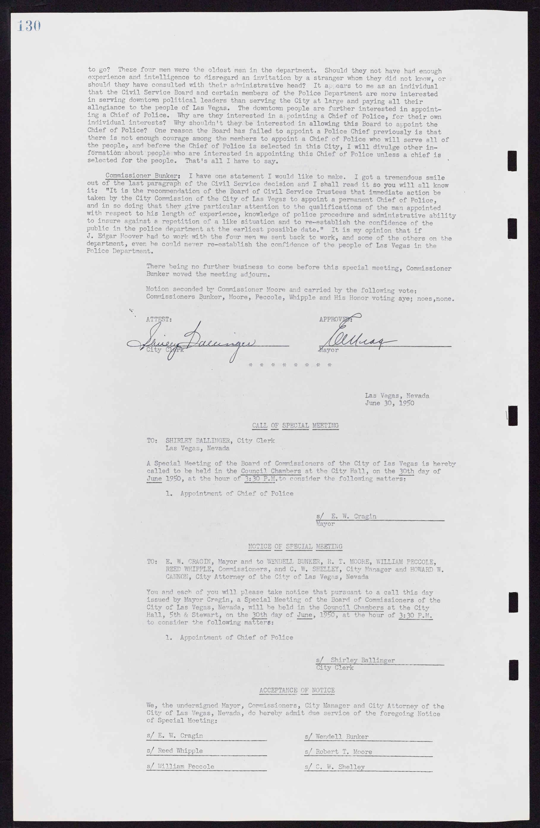 Las Vegas City Commission Minutes, November 7, 1949 to May 21, 1952, lvc000007-138