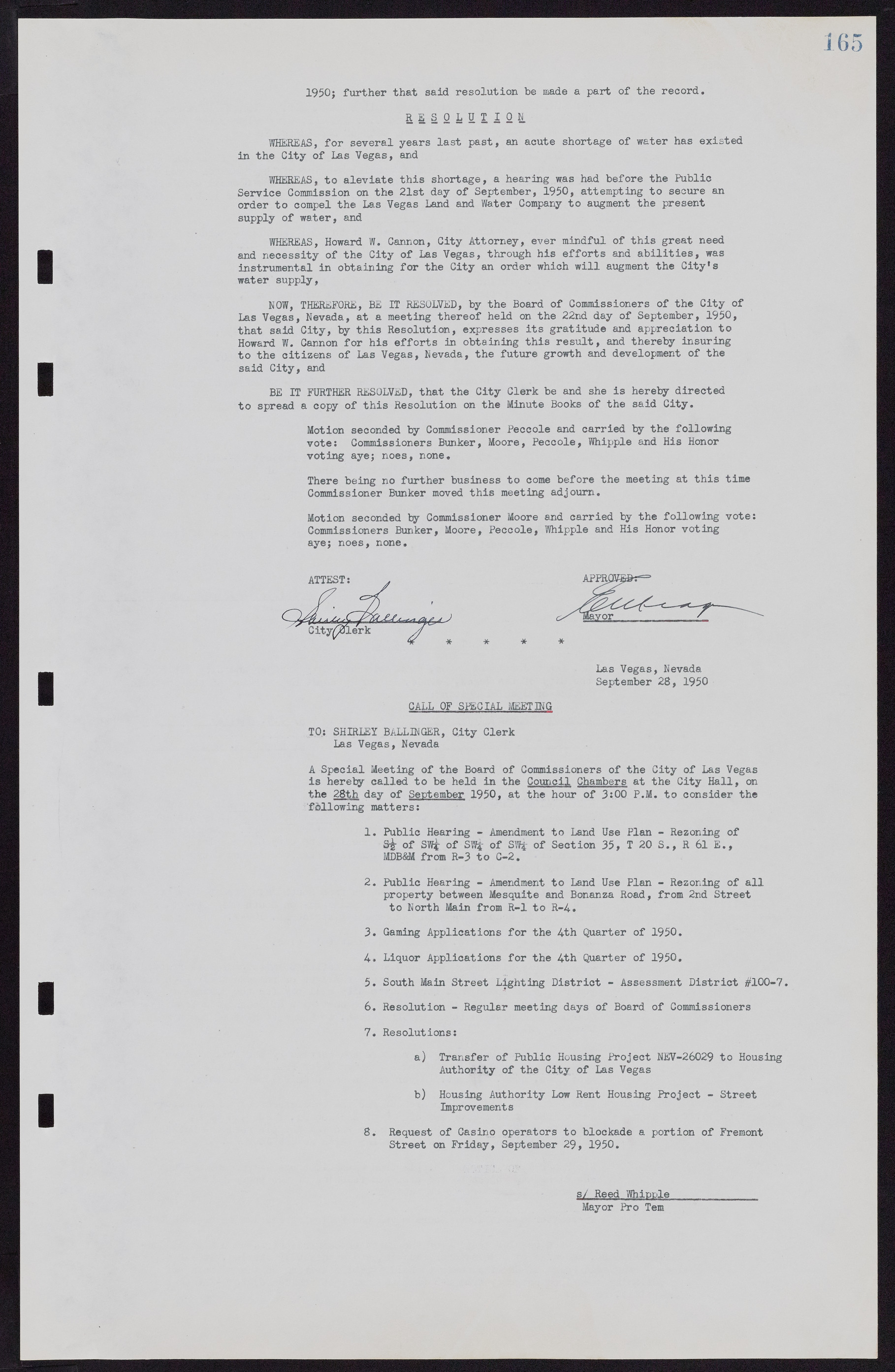 Las Vegas City Commission Minutes, November 7, 1949 to May 21, 1952, lvc000007-175