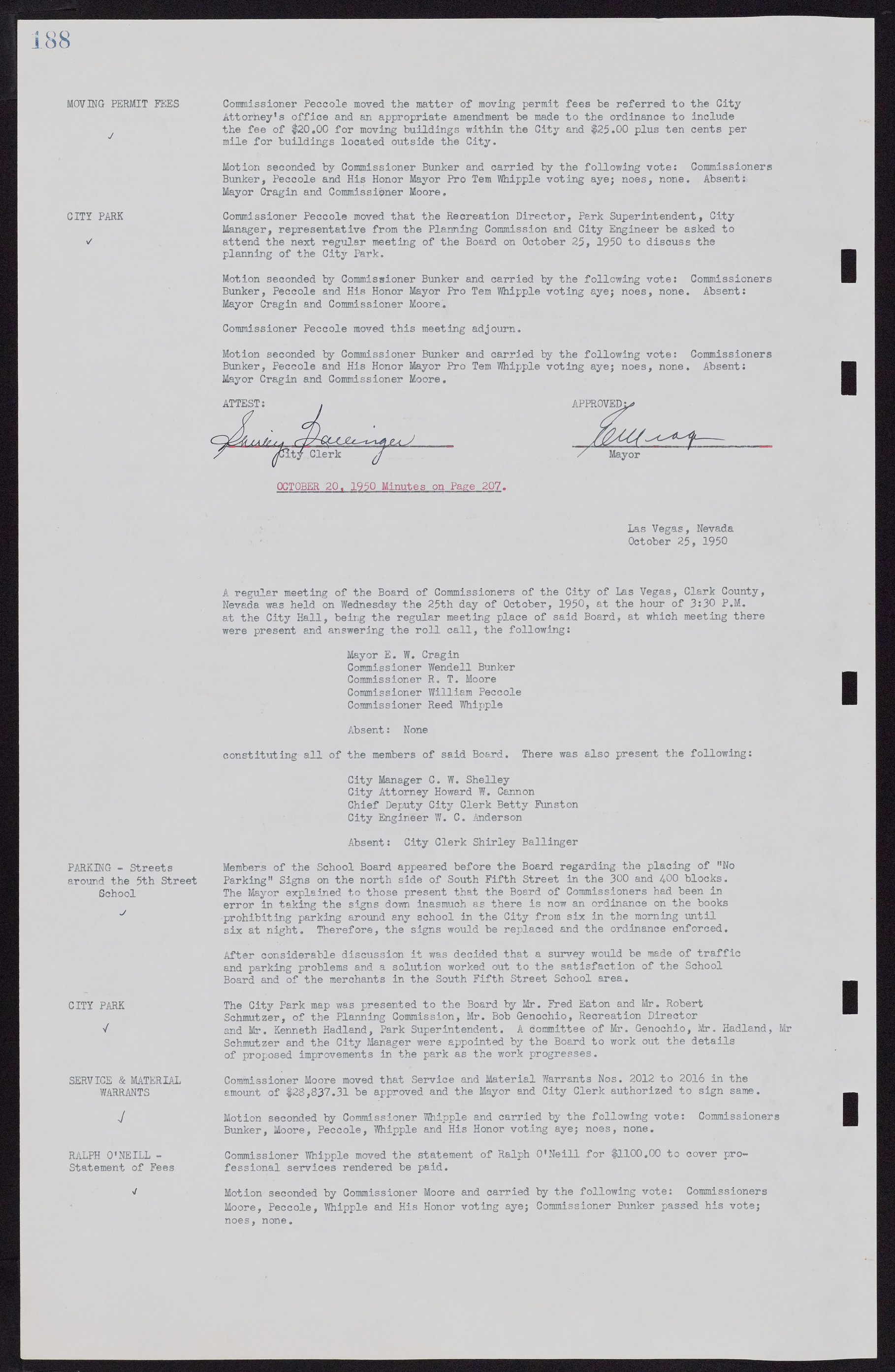 Las Vegas City Commission Minutes, November 7, 1949 to May 21, 1952, lvc000007-198