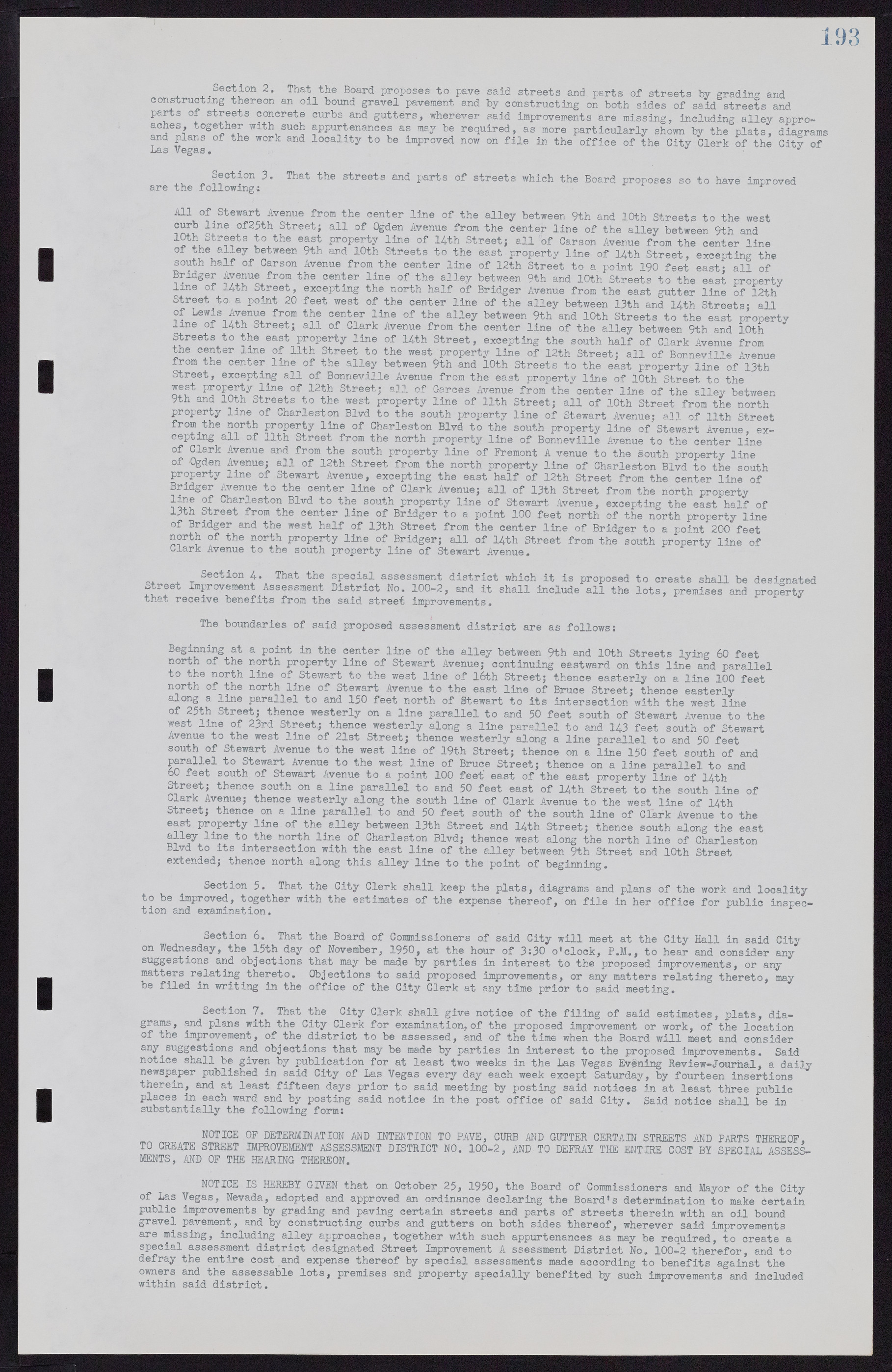 Las Vegas City Commission Minutes, November 7, 1949 to May 21, 1952, lvc000007-203
