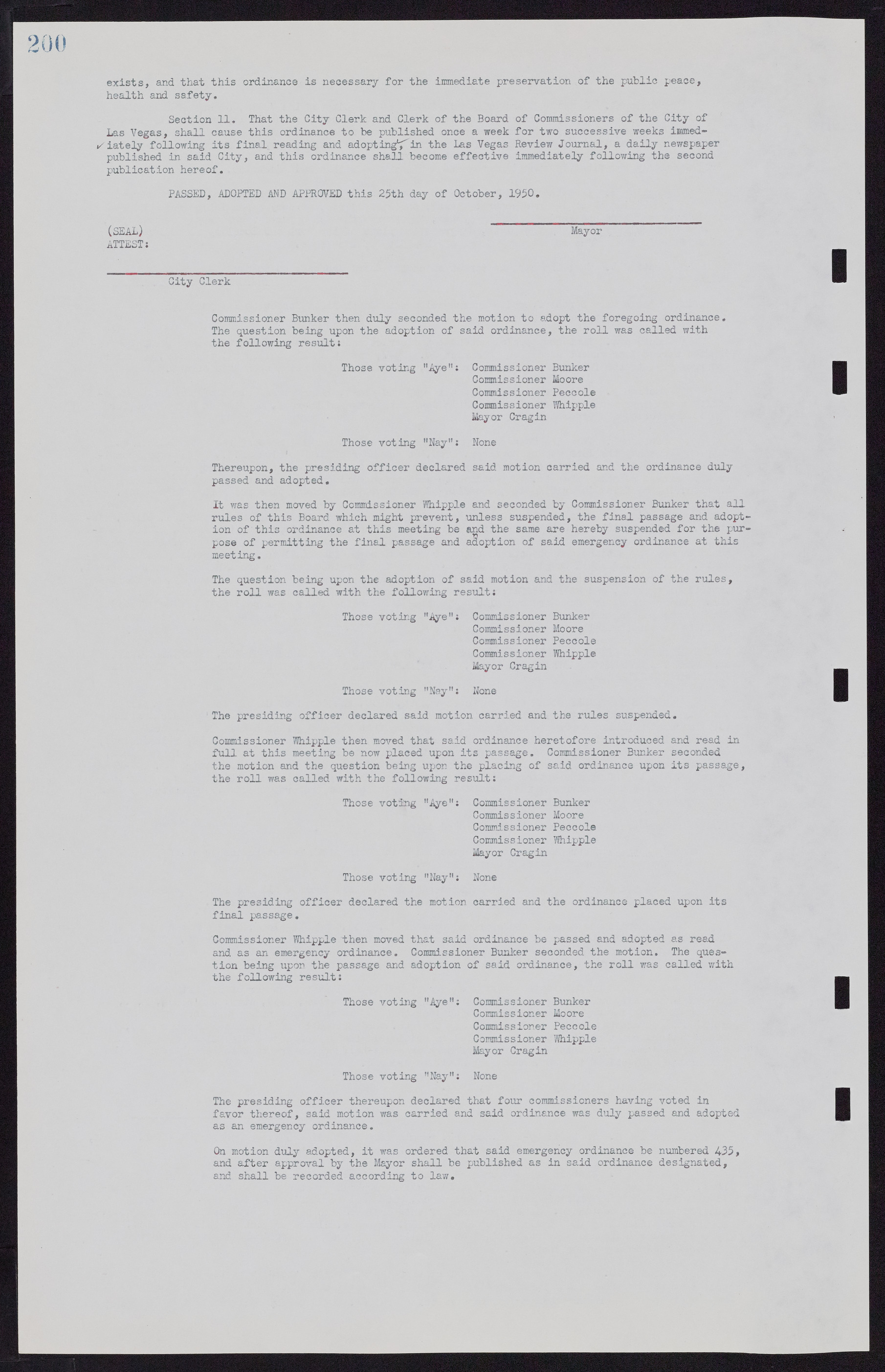 Las Vegas City Commission Minutes, November 7, 1949 to May 21, 1952, lvc000007-210