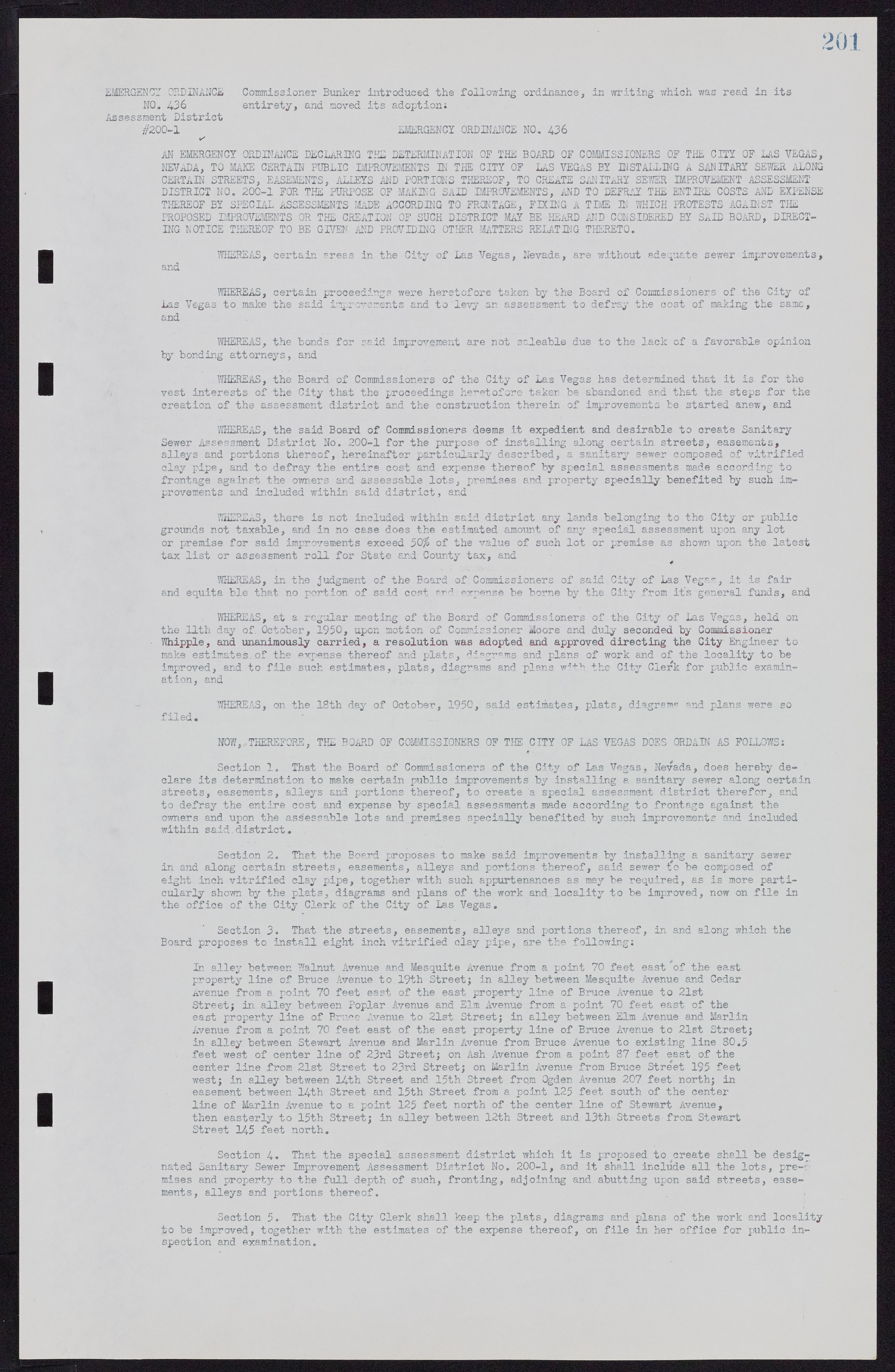 Las Vegas City Commission Minutes, November 7, 1949 to May 21, 1952, lvc000007-211