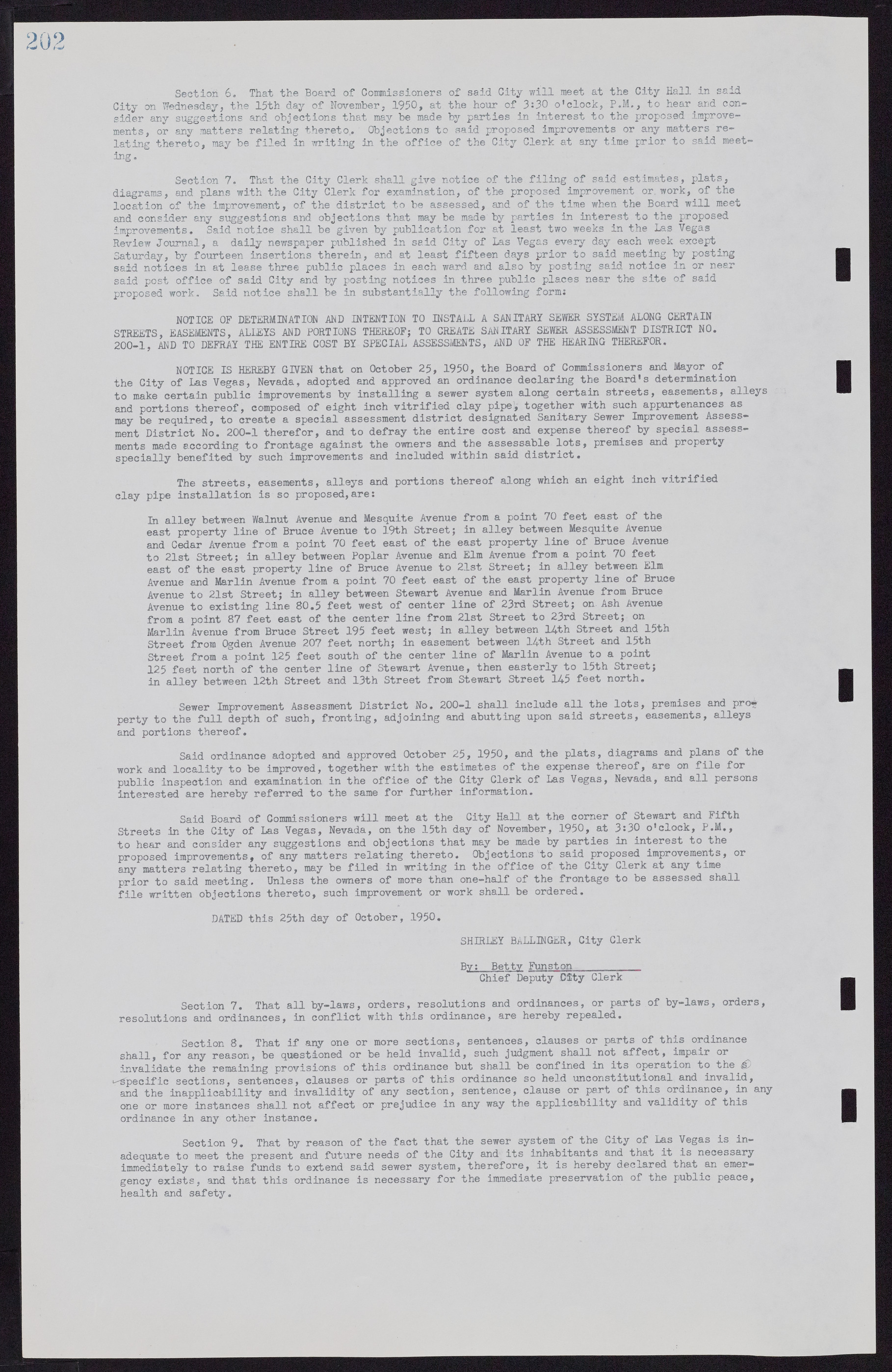 Las Vegas City Commission Minutes, November 7, 1949 to May 21, 1952, lvc000007-212