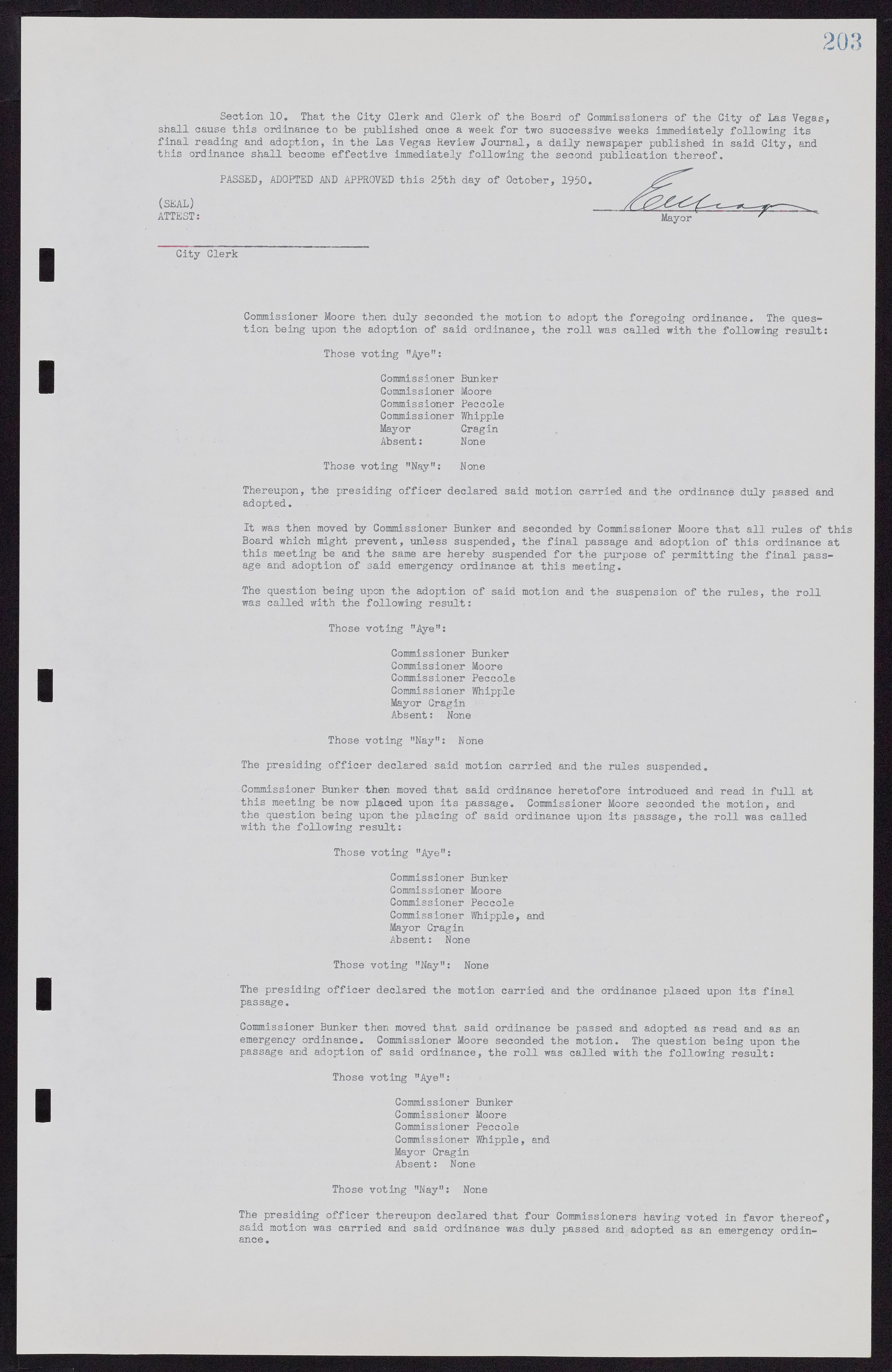 Las Vegas City Commission Minutes, November 7, 1949 to May 21, 1952, lvc000007-213