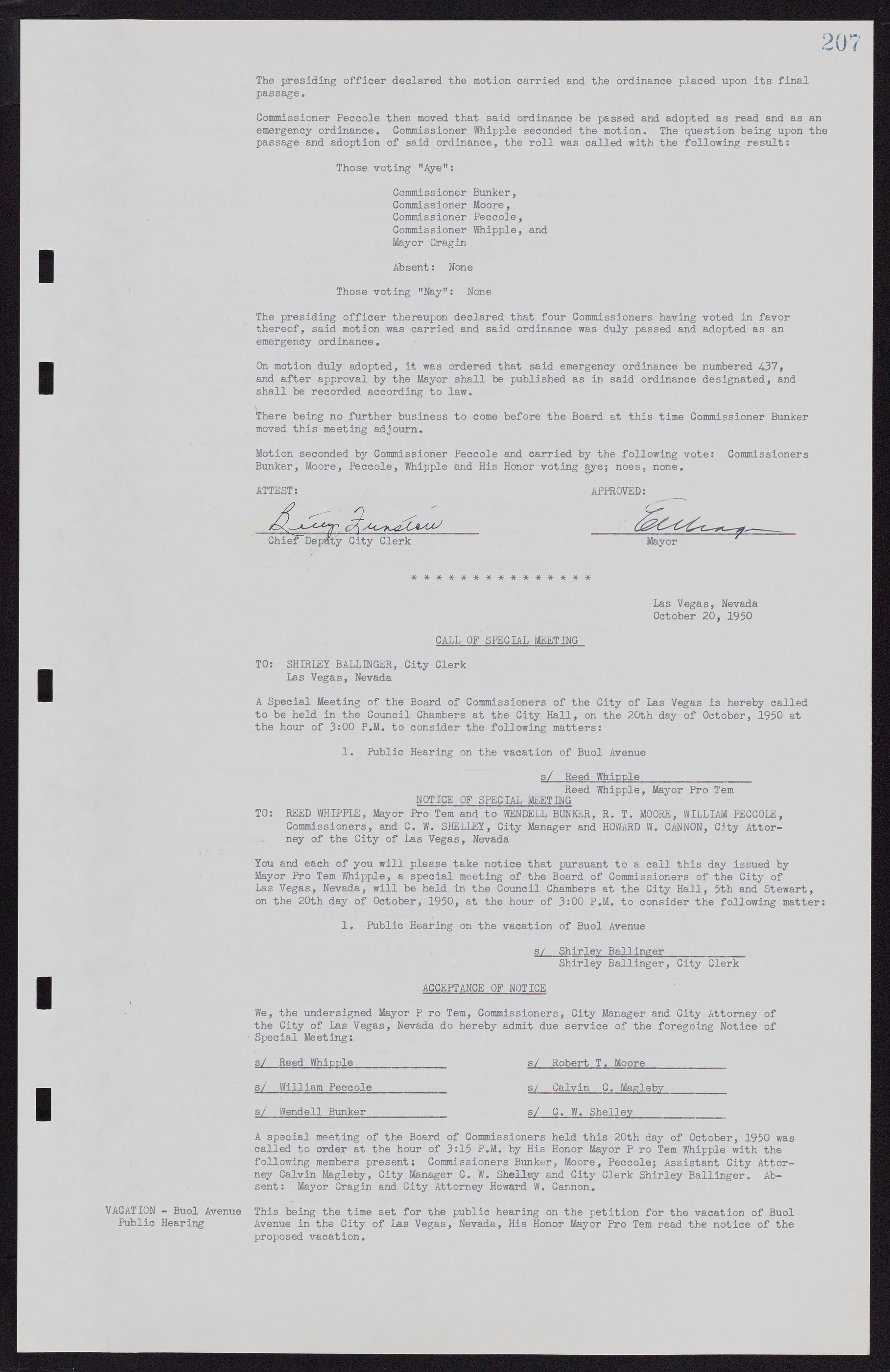 Las Vegas City Commission Minutes, November 7, 1949 to May 21, 1952, lvc000007-217