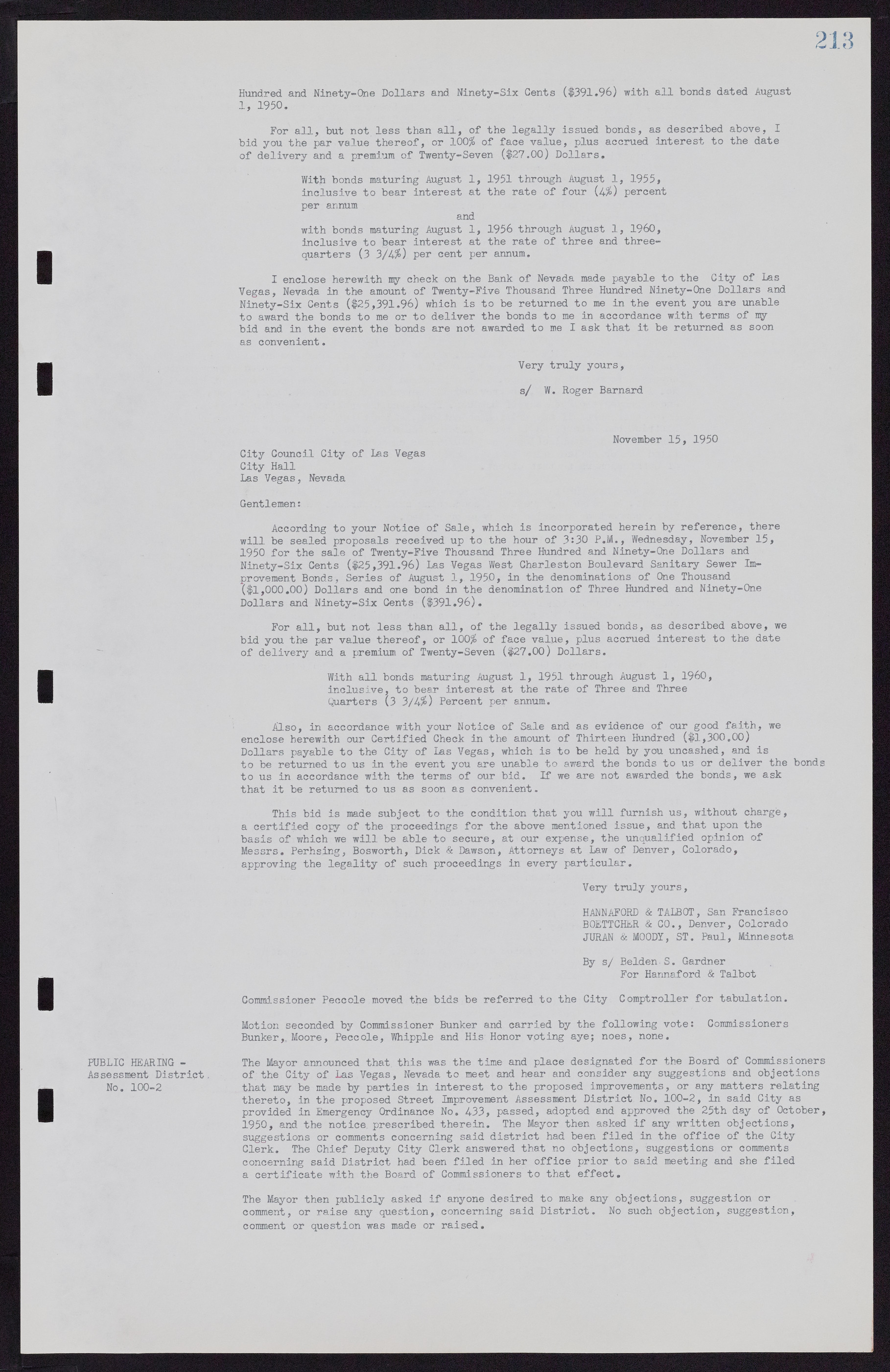 Las Vegas City Commission Minutes, November 7, 1949 to May 21, 1952, lvc000007-223