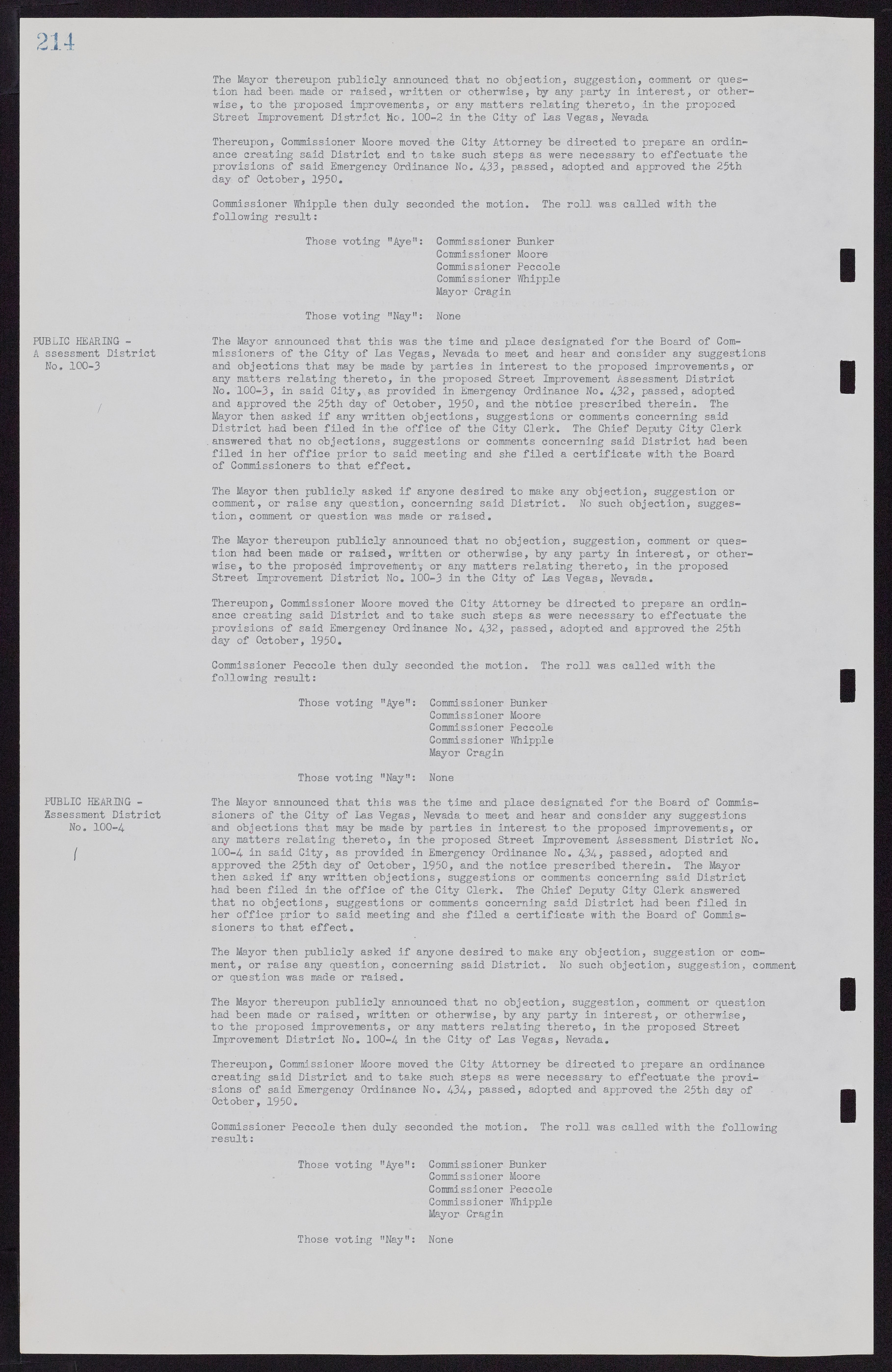 Las Vegas City Commission Minutes, November 7, 1949 to May 21, 1952, lvc000007-224