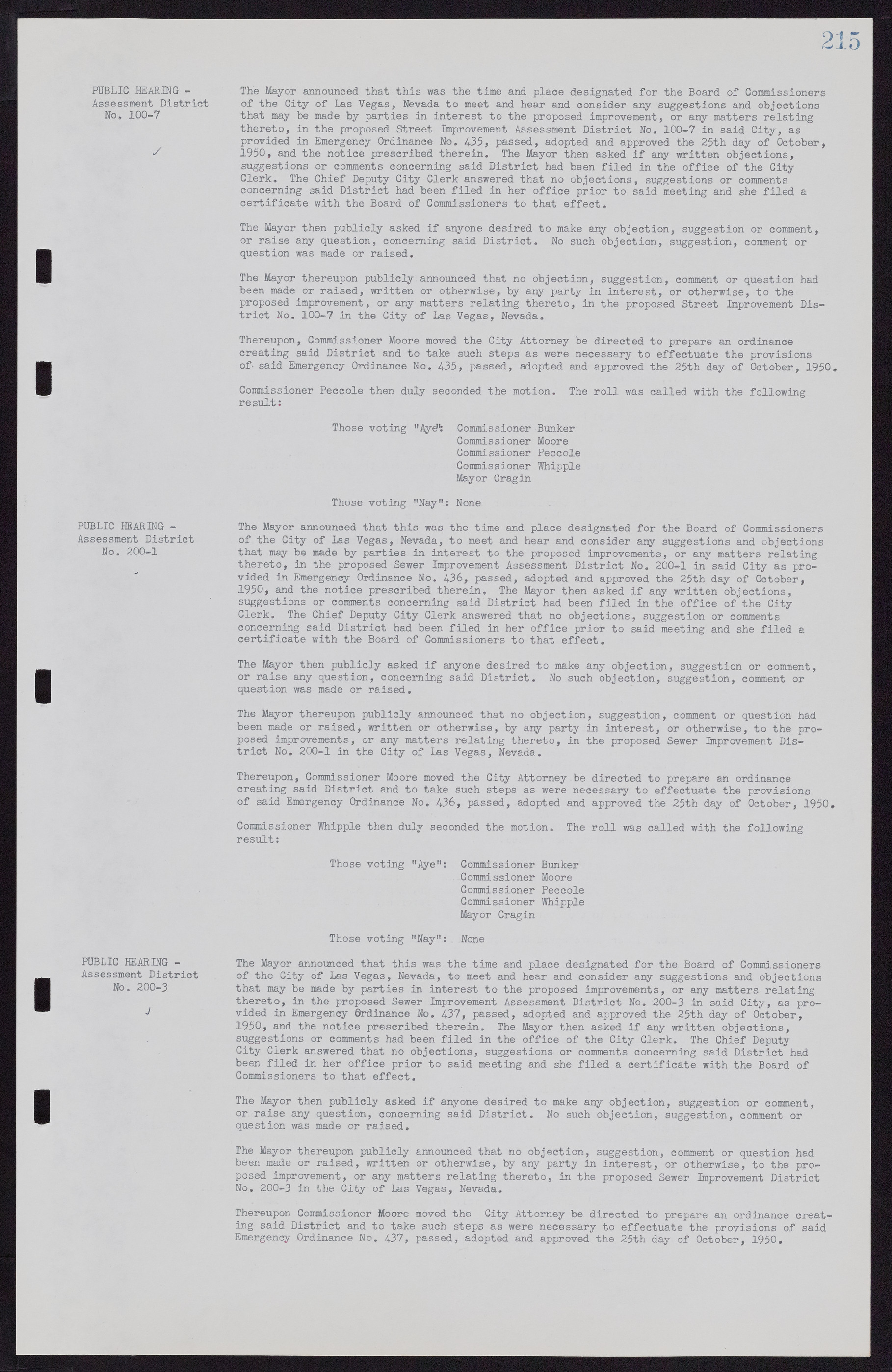 Las Vegas City Commission Minutes, November 7, 1949 to May 21, 1952, lvc000007-225