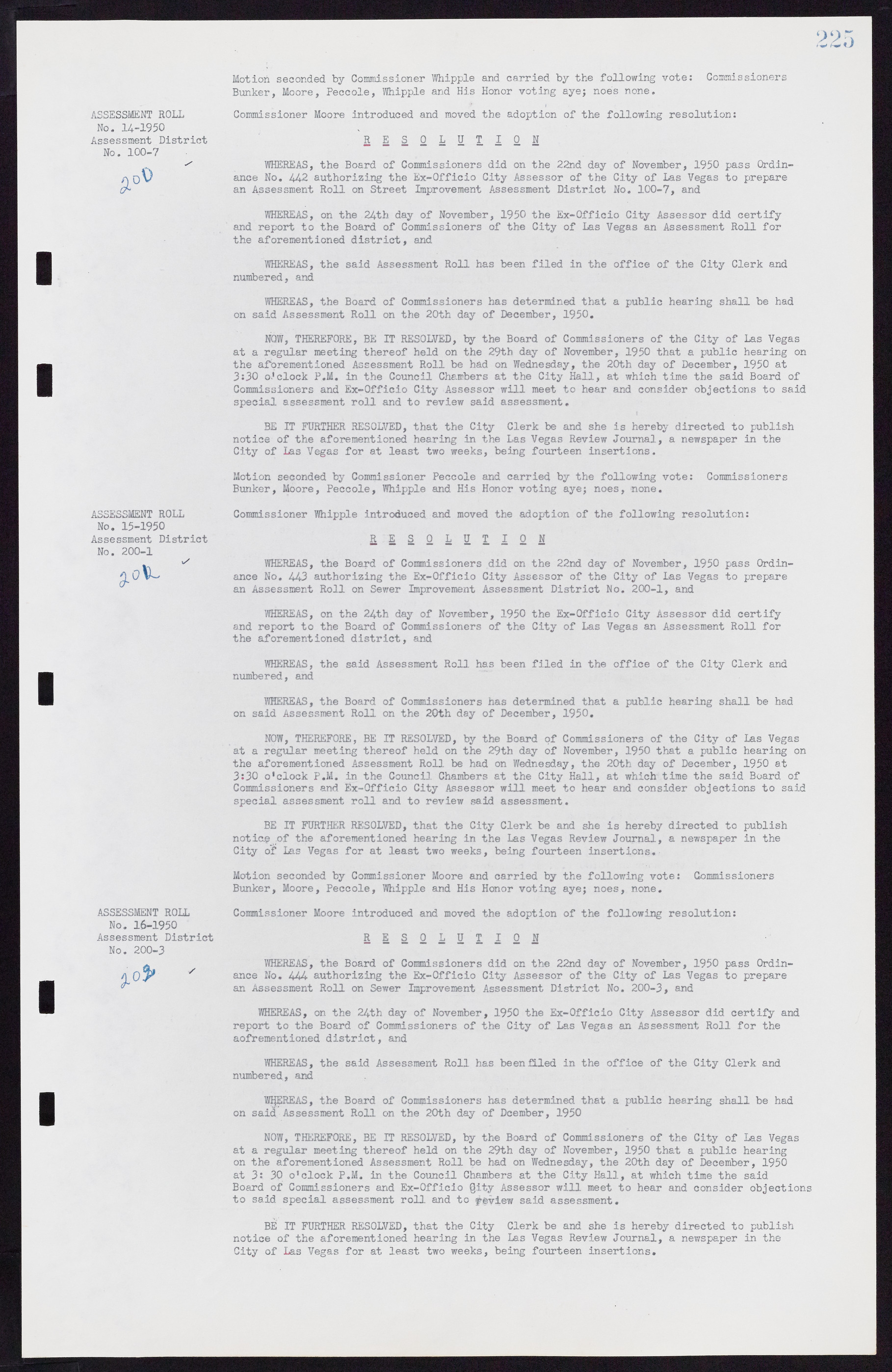 Las Vegas City Commission Minutes, November 7, 1949 to May 21, 1952, lvc000007-235