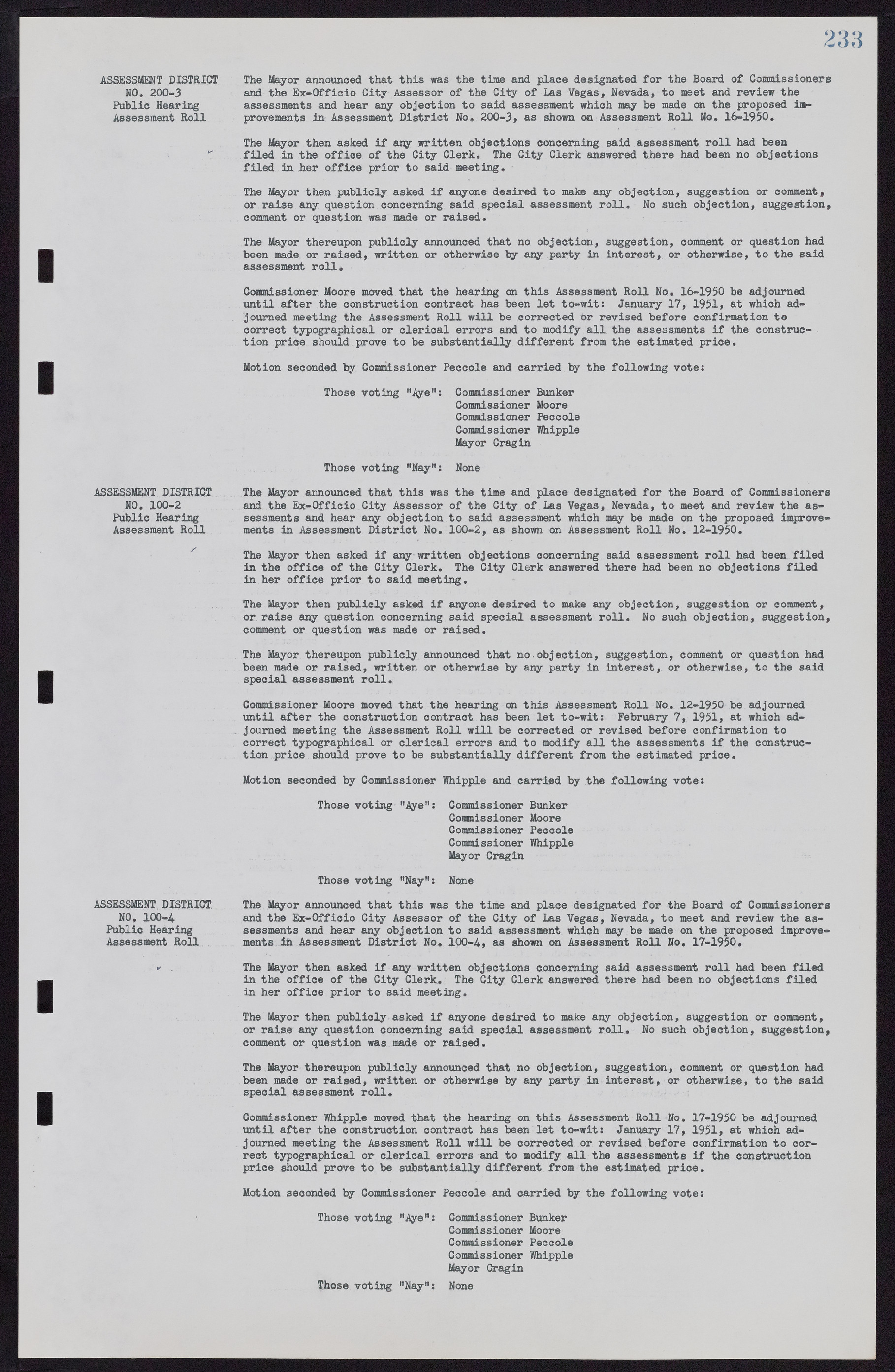 Las Vegas City Commission Minutes, November 7, 1949 to May 21, 1952, lvc000007-243